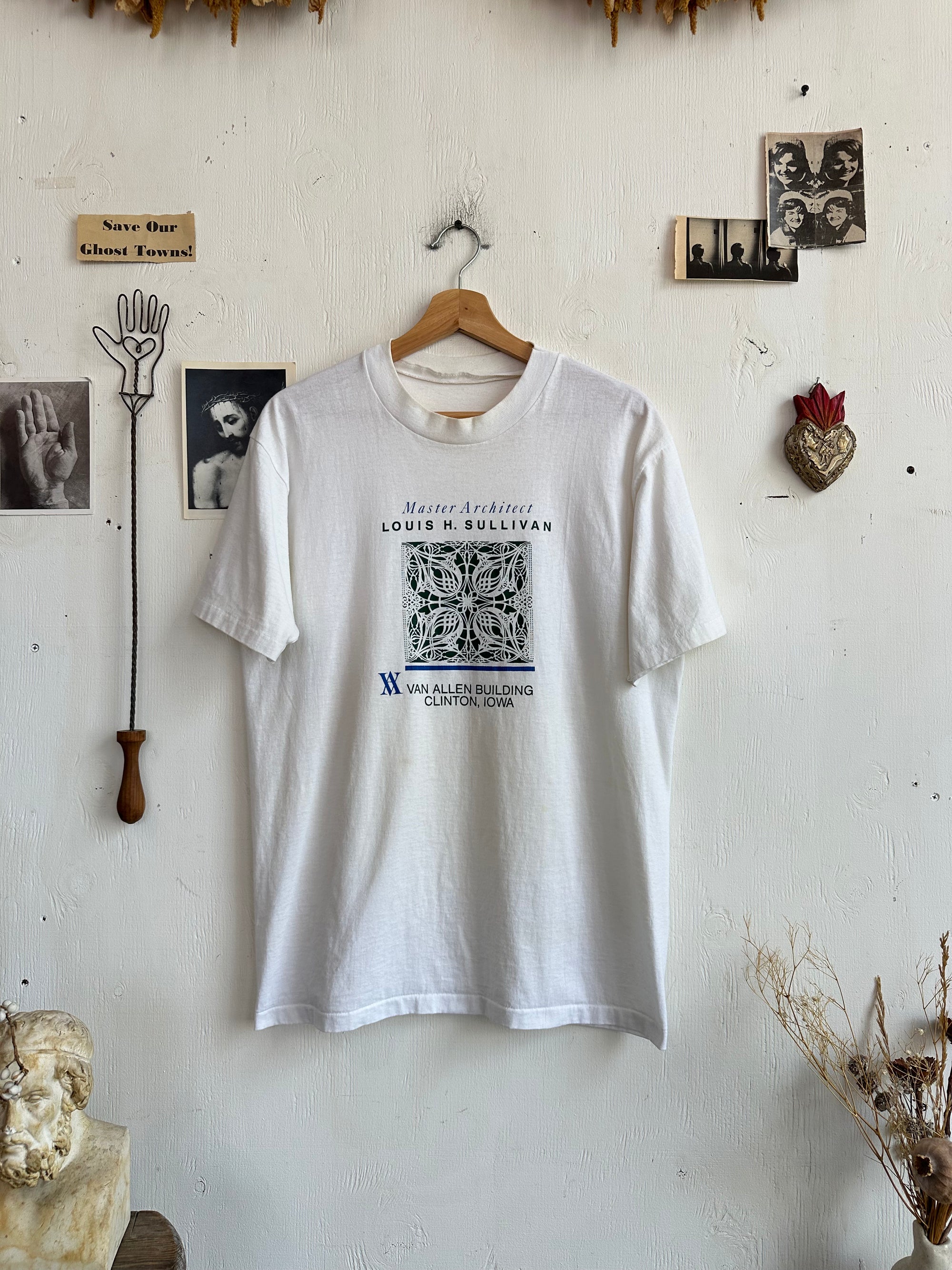 1980s Louis H. Sullivan Architect T-Shirt