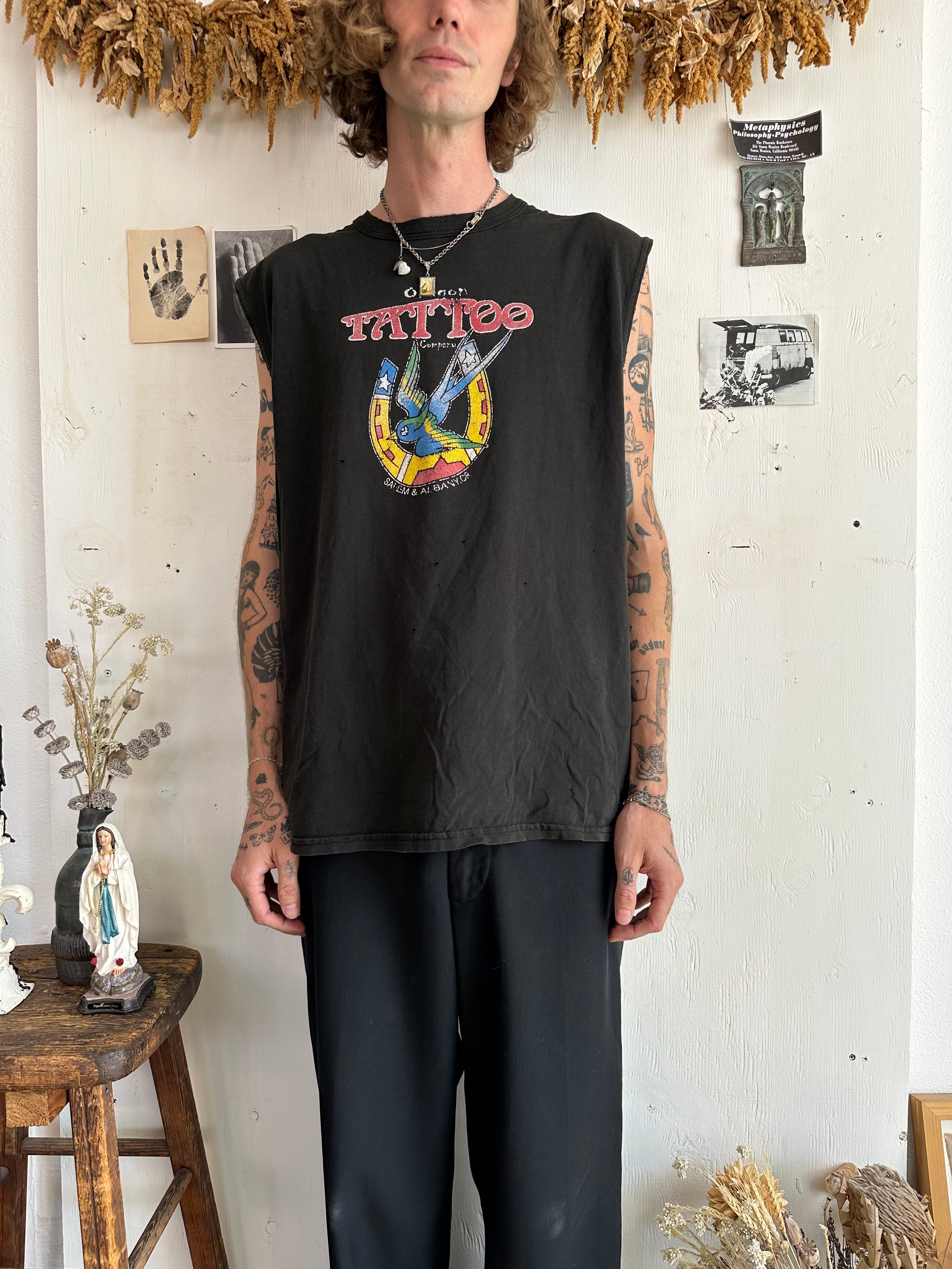 1990s Oregon Tattoo Muscle Tee (XXL)