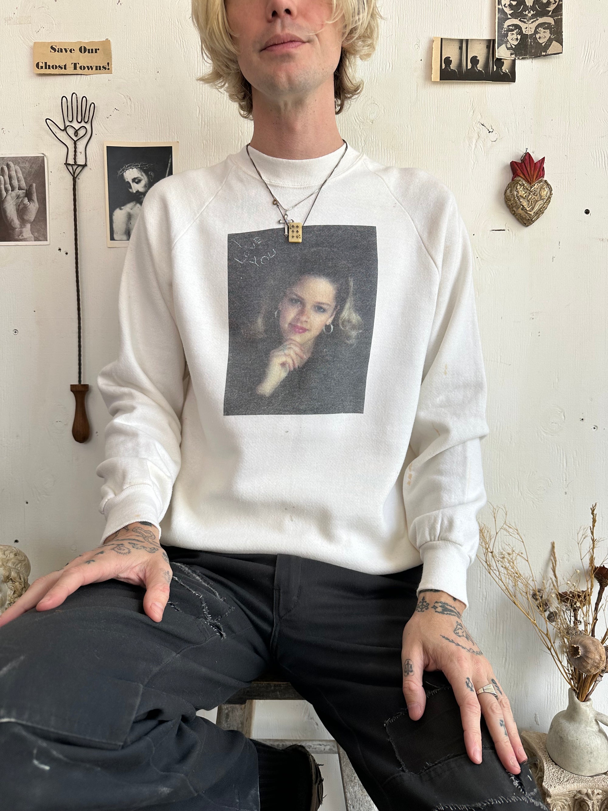 1990s I Love You Portrait Sweatshirt