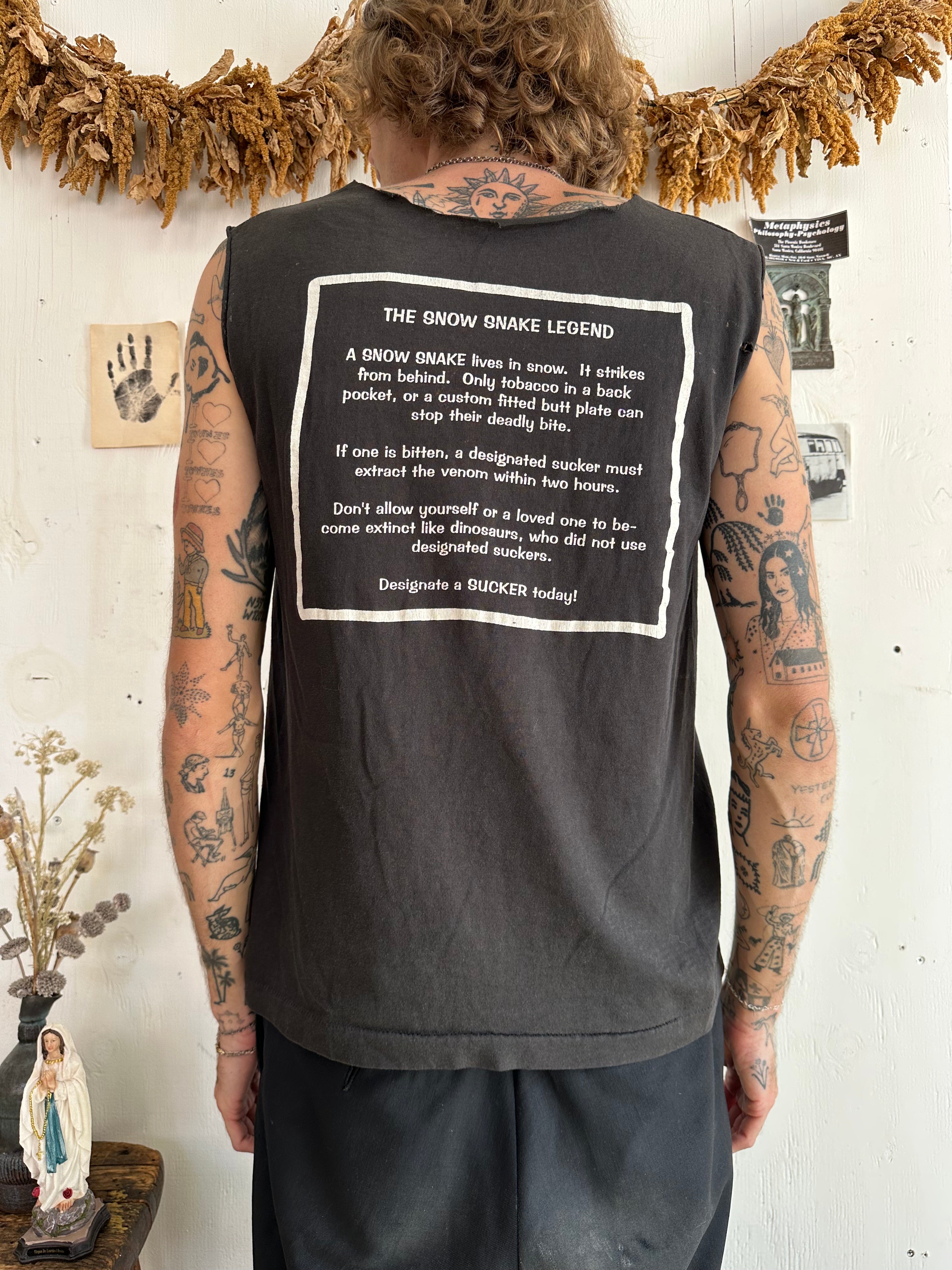1990s Thrashed Snow Snakes Muscle Tee (M)