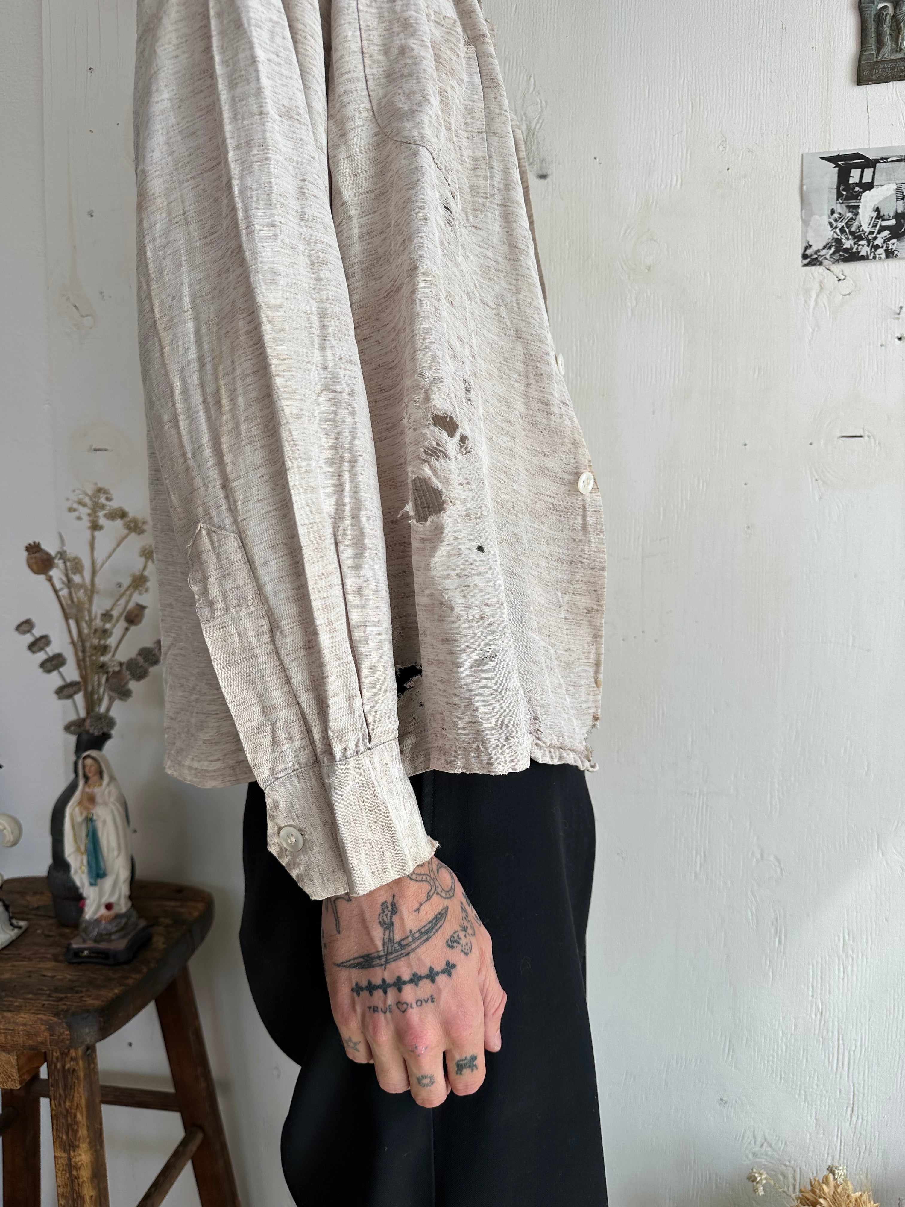 1950s Thrashed Button Up (Boxy M/L)