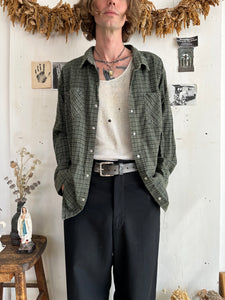1980s Snap Button Over Shirt (Boxy XL)