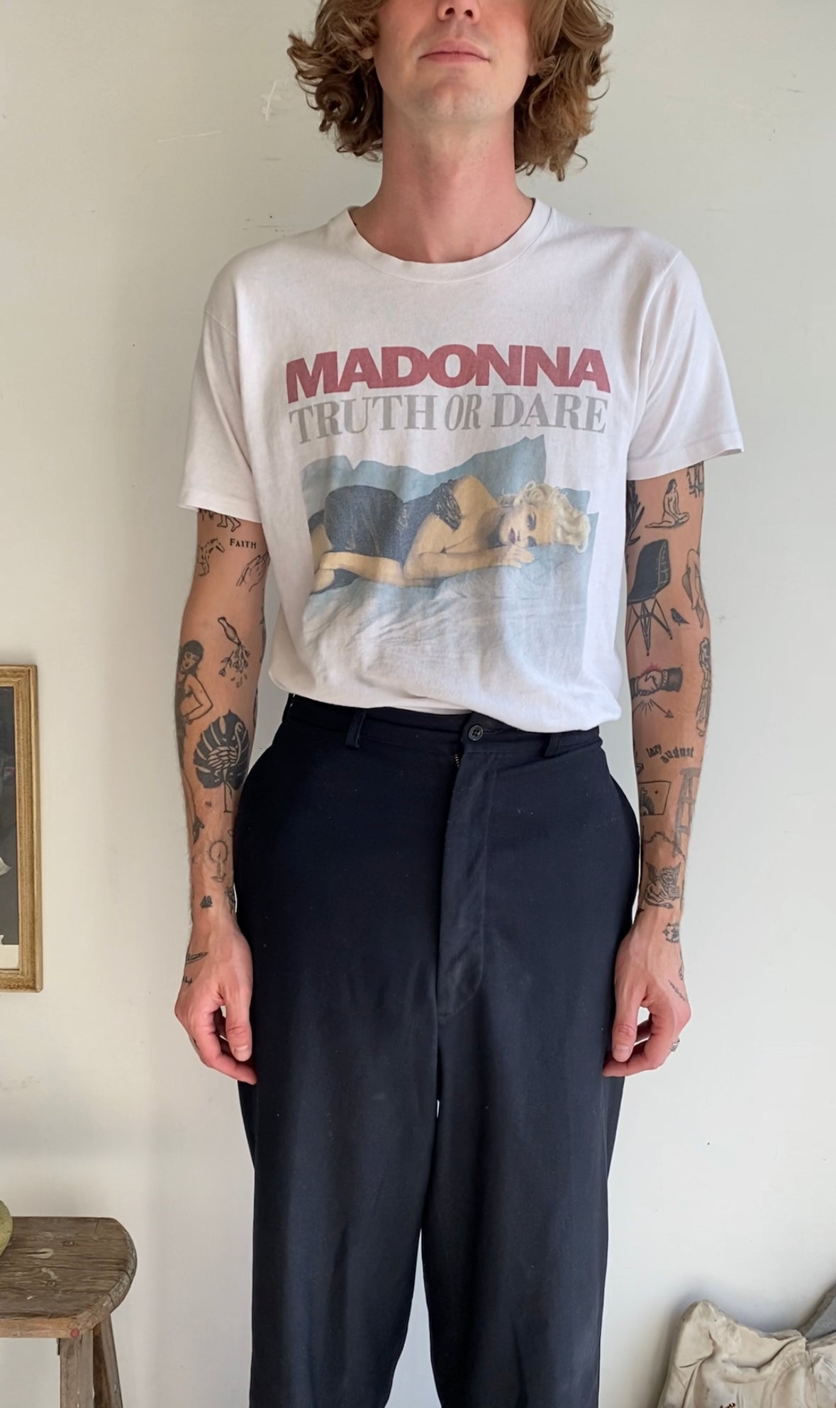 1991 Well-Worn Madonna T-Shirt (M/L)