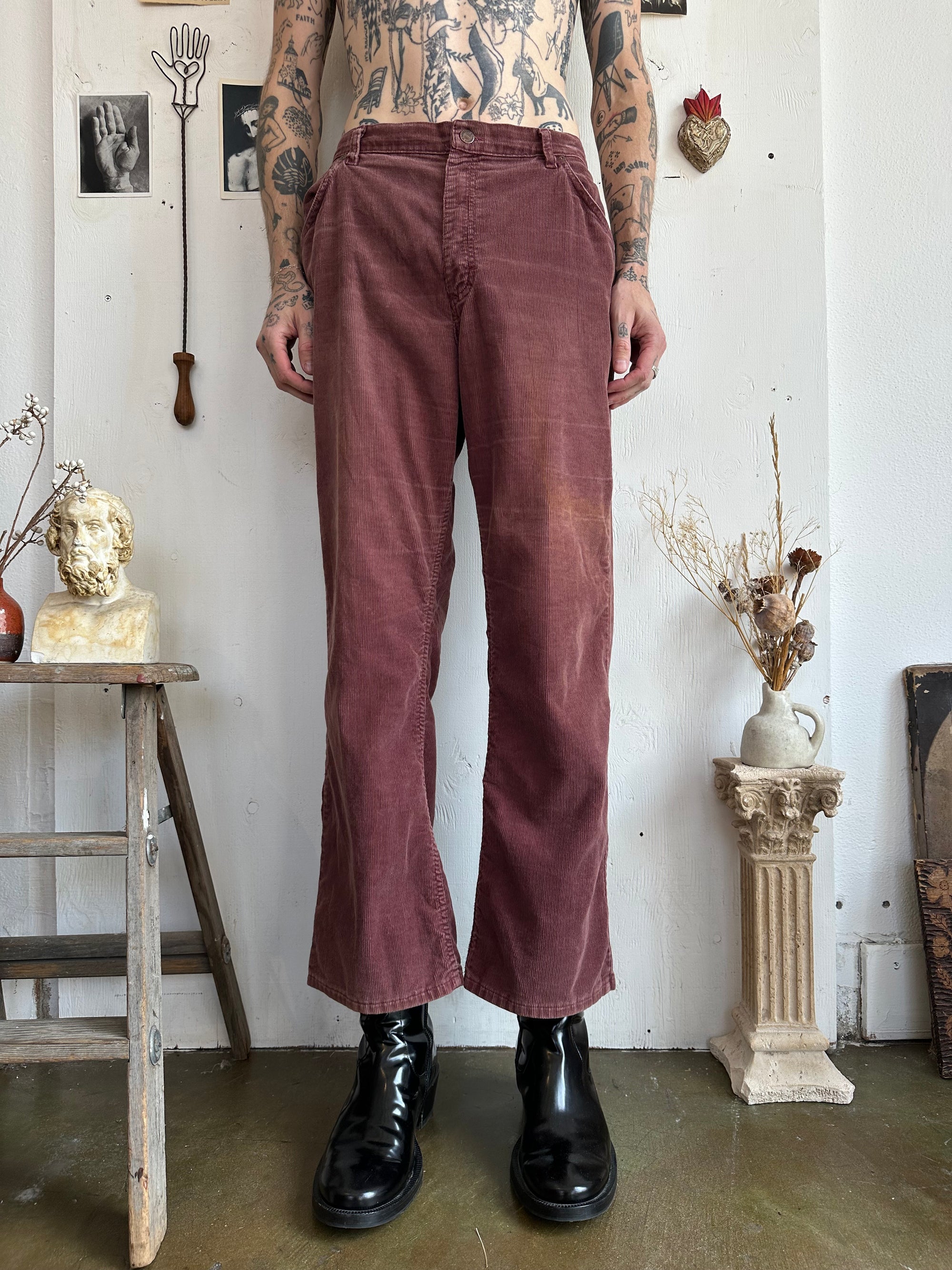 1970s Faded Flared Cords