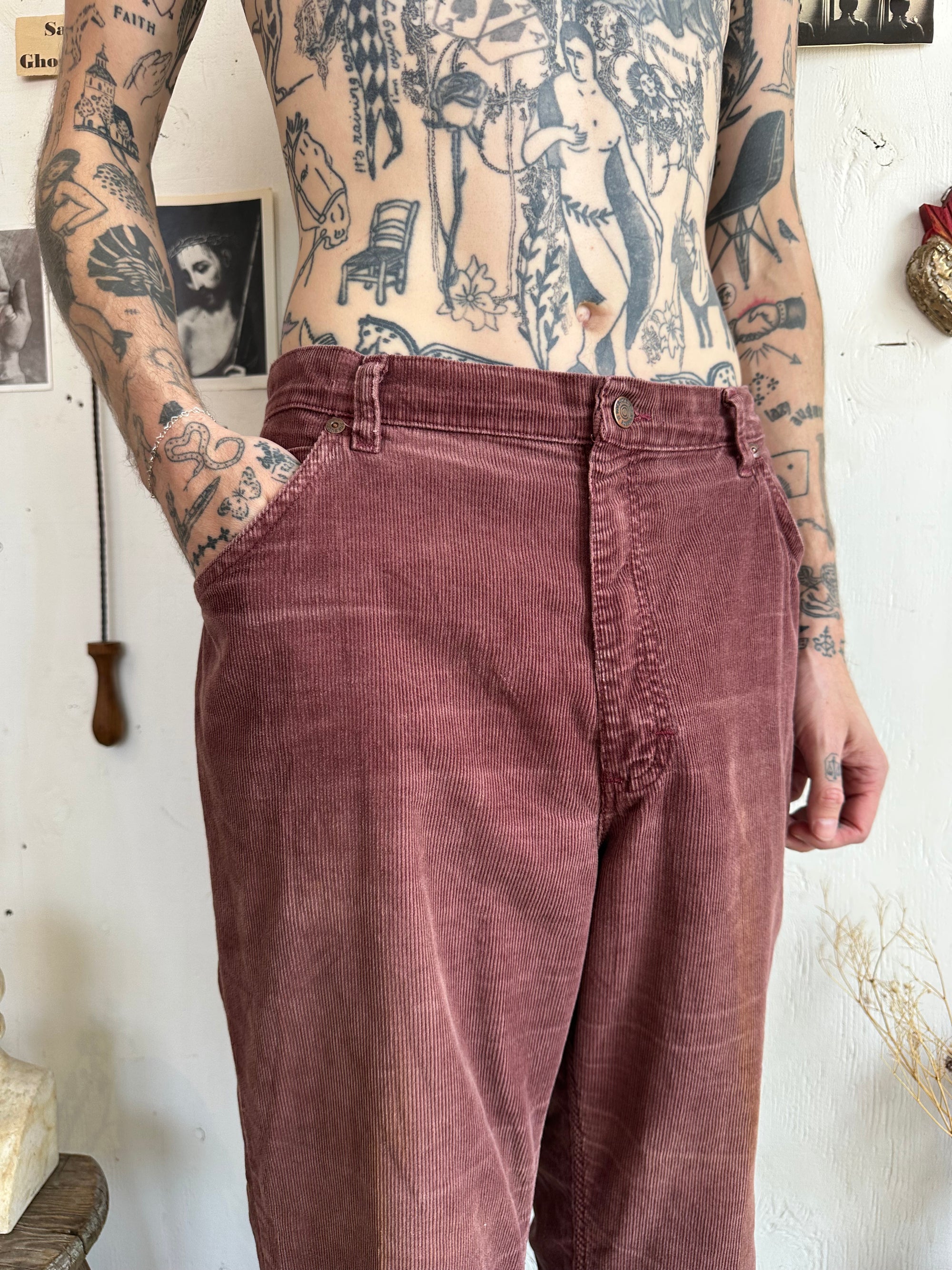 1970s Faded Flared Cords