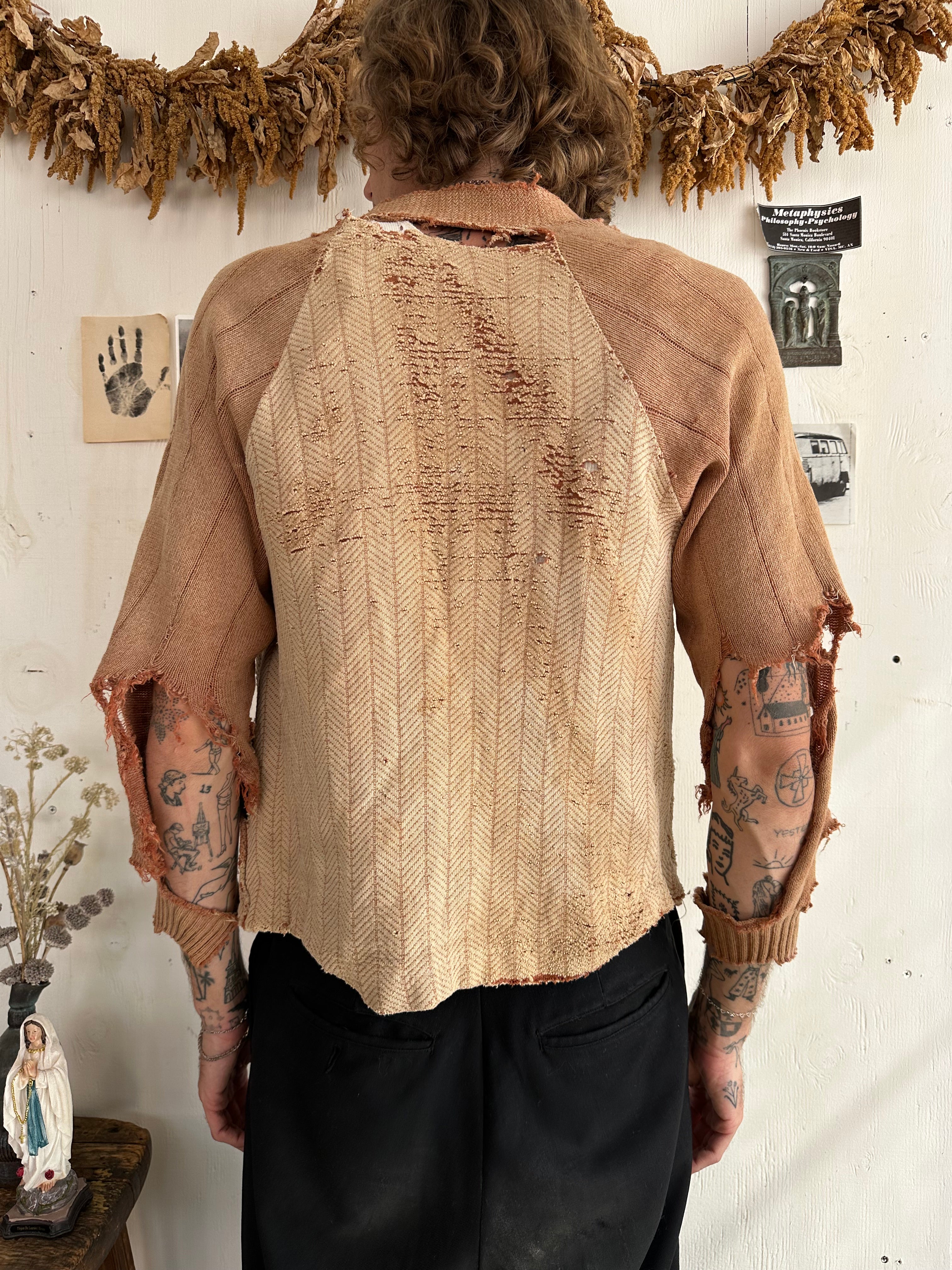 1930s Shredded Cardigan (S/M)
