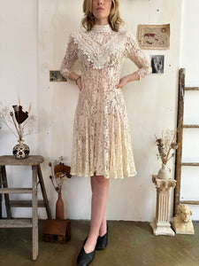 1980s Lace Dress (S)