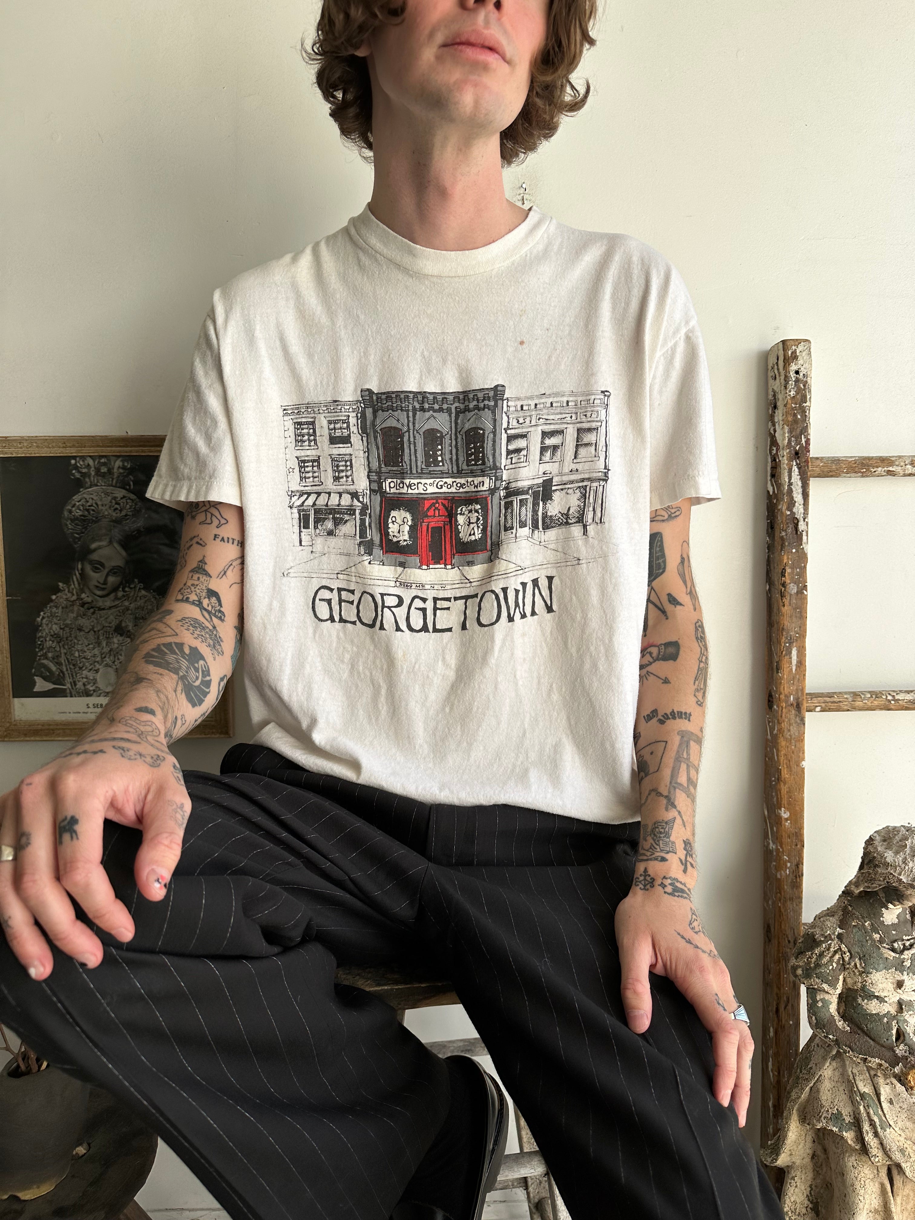 1980s Well-Worn Georgetown T-Shirt (XL)