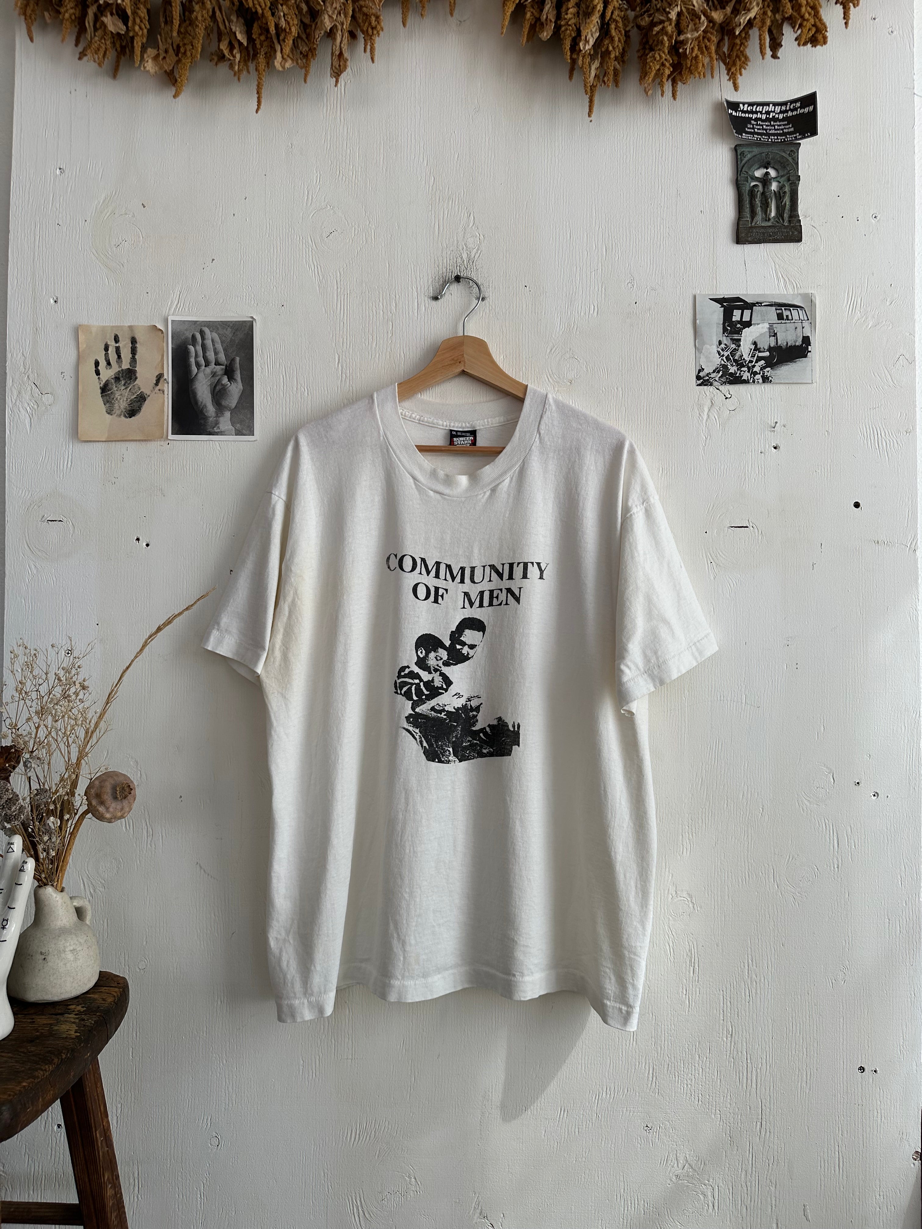 1980s Community of Men T-Shirt (Boxy L/XL)
