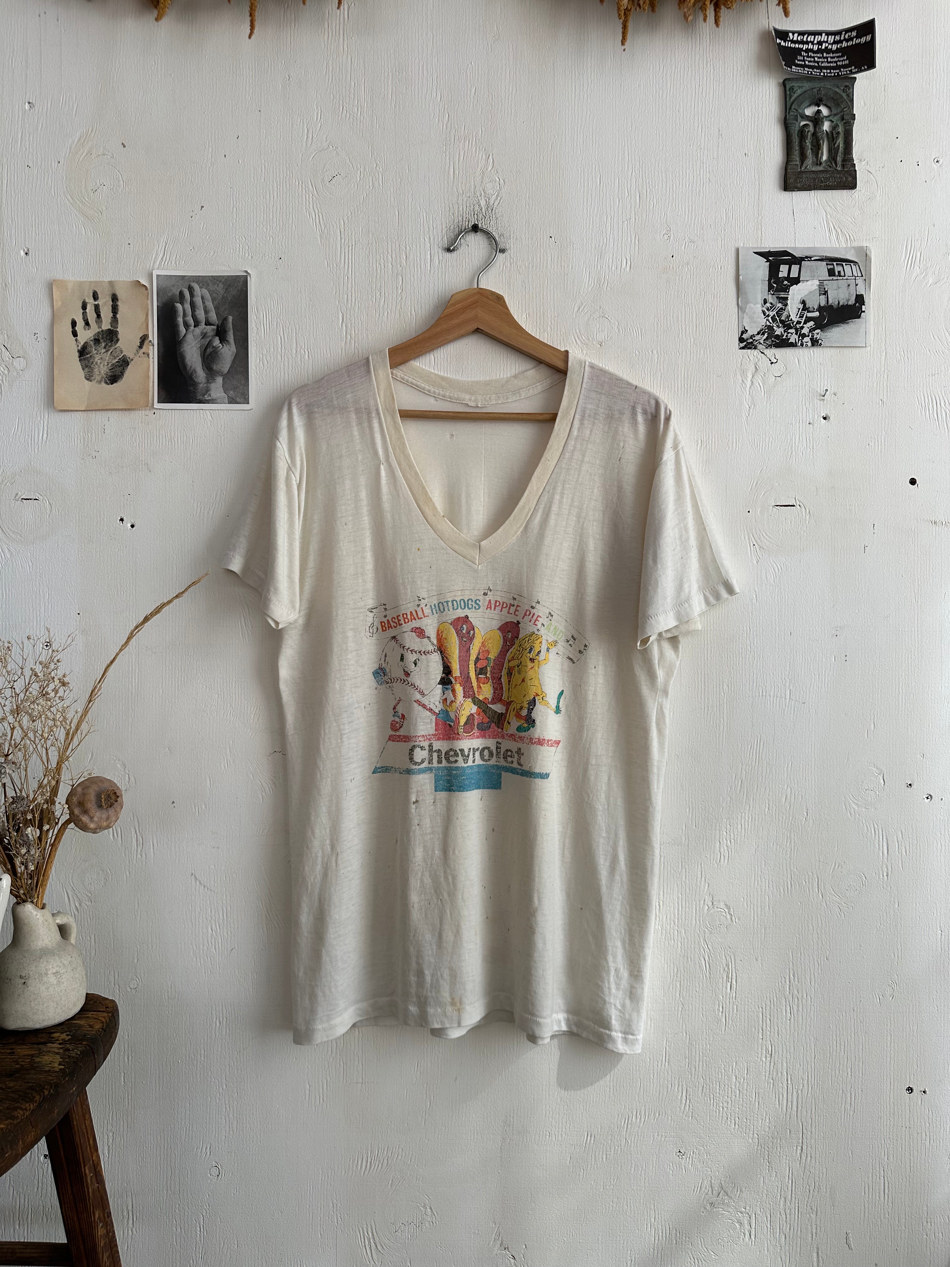 1970s Paper Thin Chevrolet T-Shirt (L/XL)