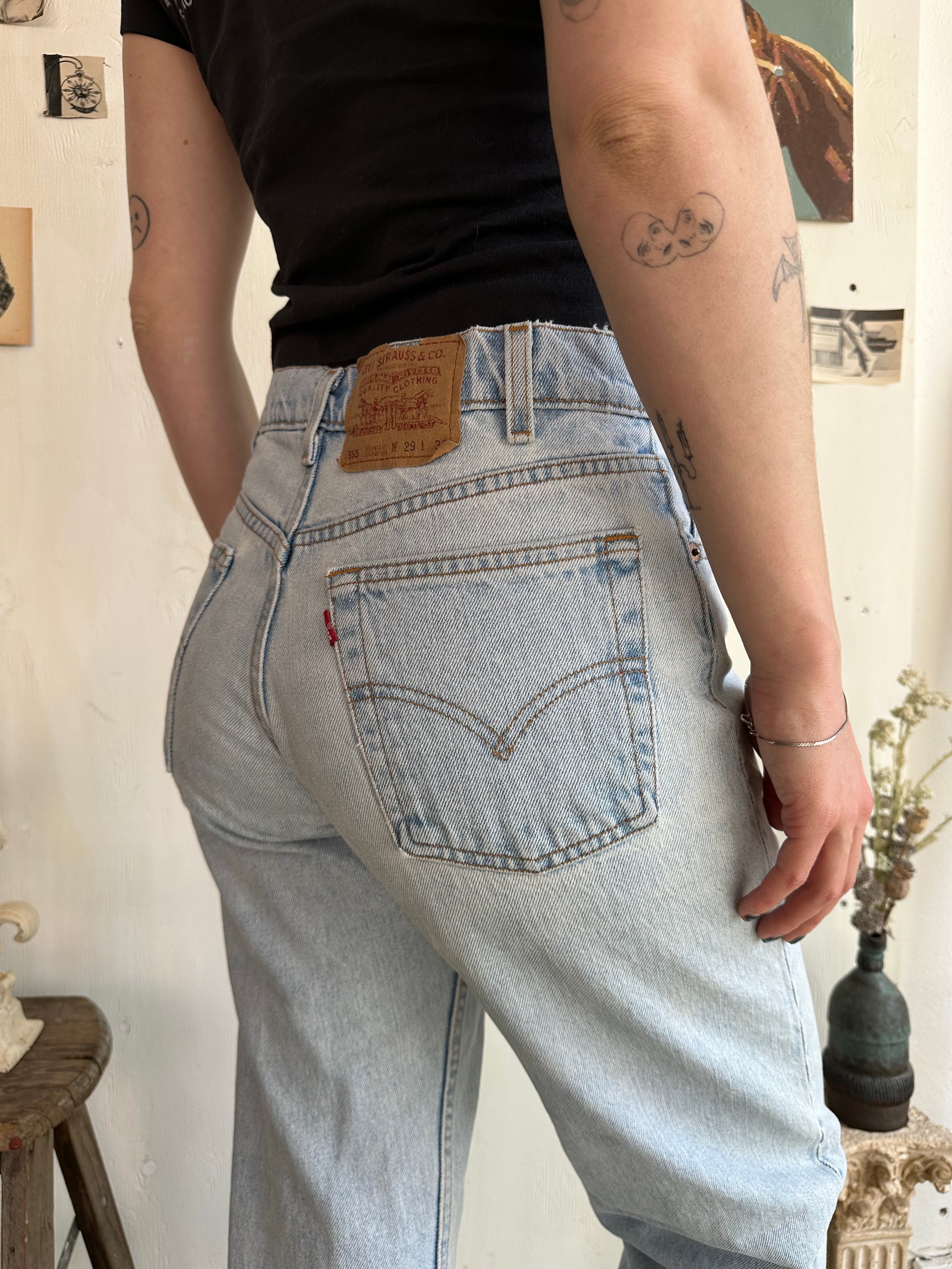 1980s Made In The USA Levi’s 555 (29/29)