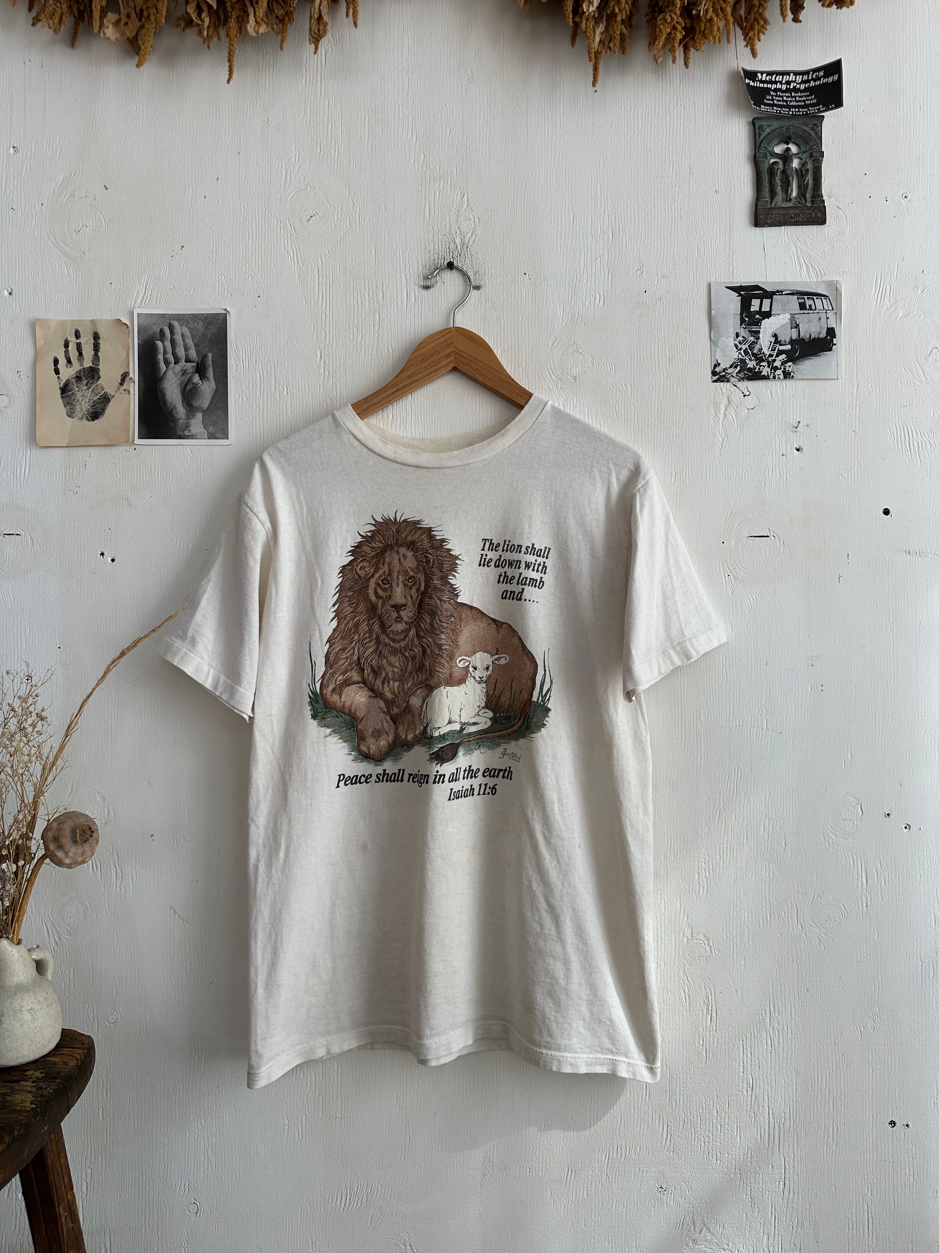 1990s Peace Shall Reign T-Shirt (L)