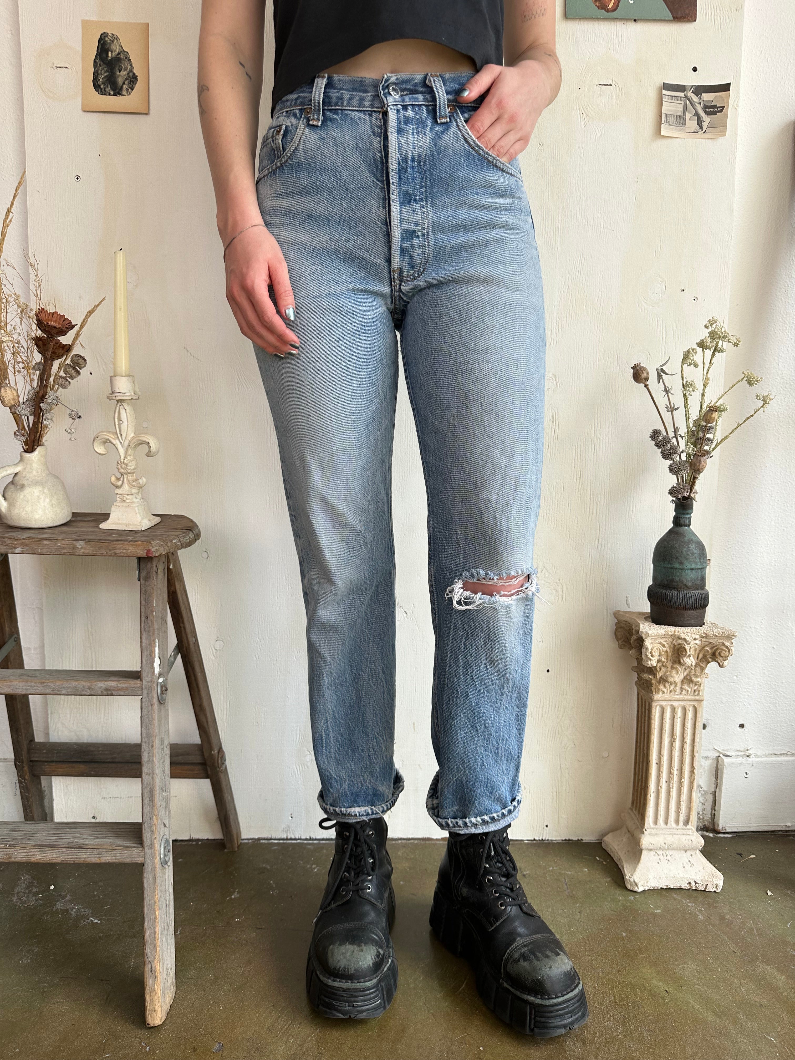 1980s Well-Worn Levi’s 501 (27/29)