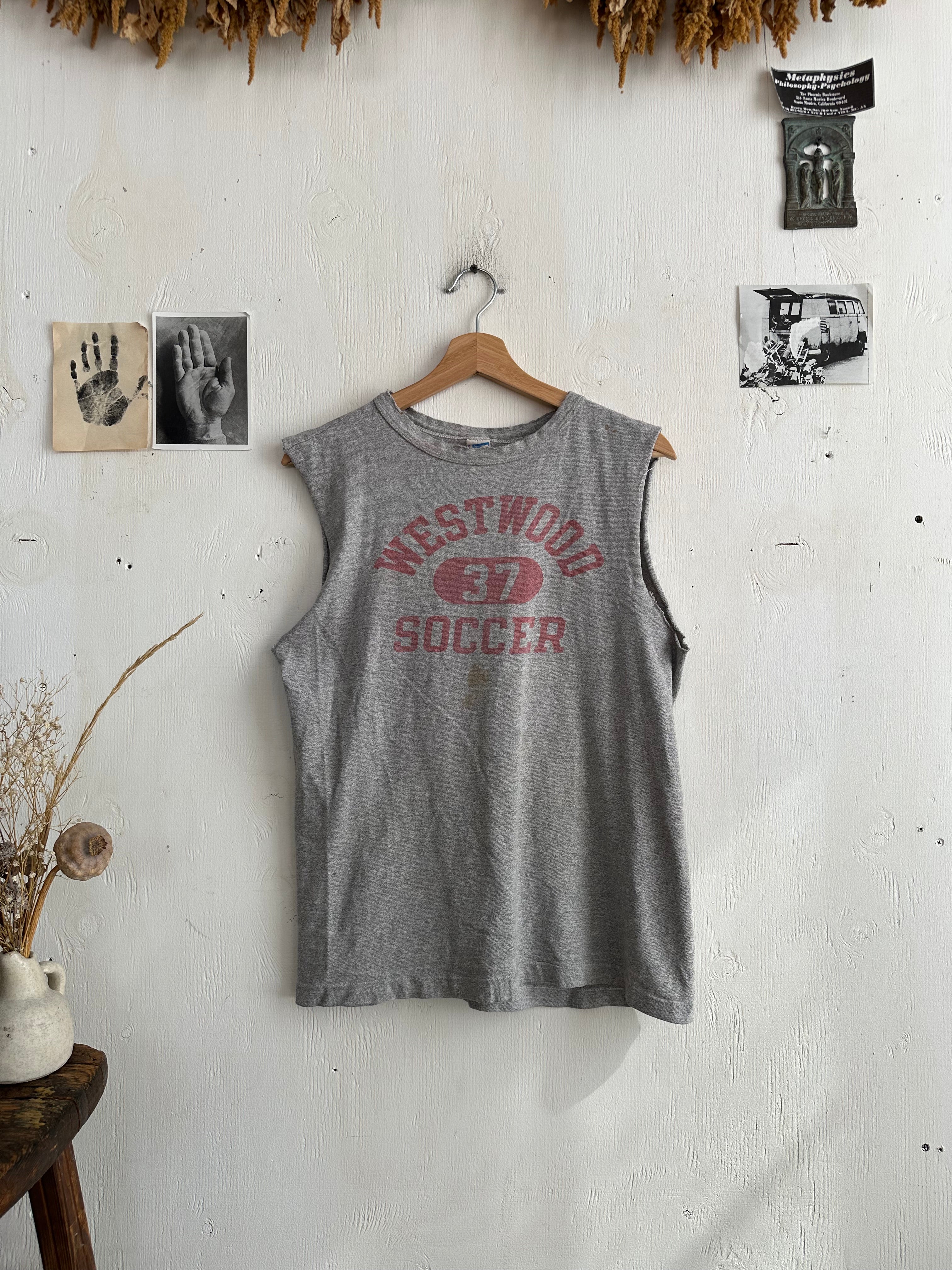 1970s Westwood Soccer Muscle Tee (M)