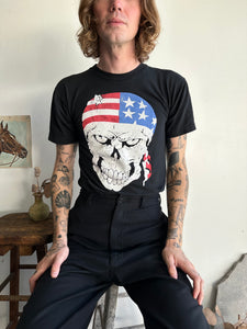 1980s American Skull T-Shirt (M)