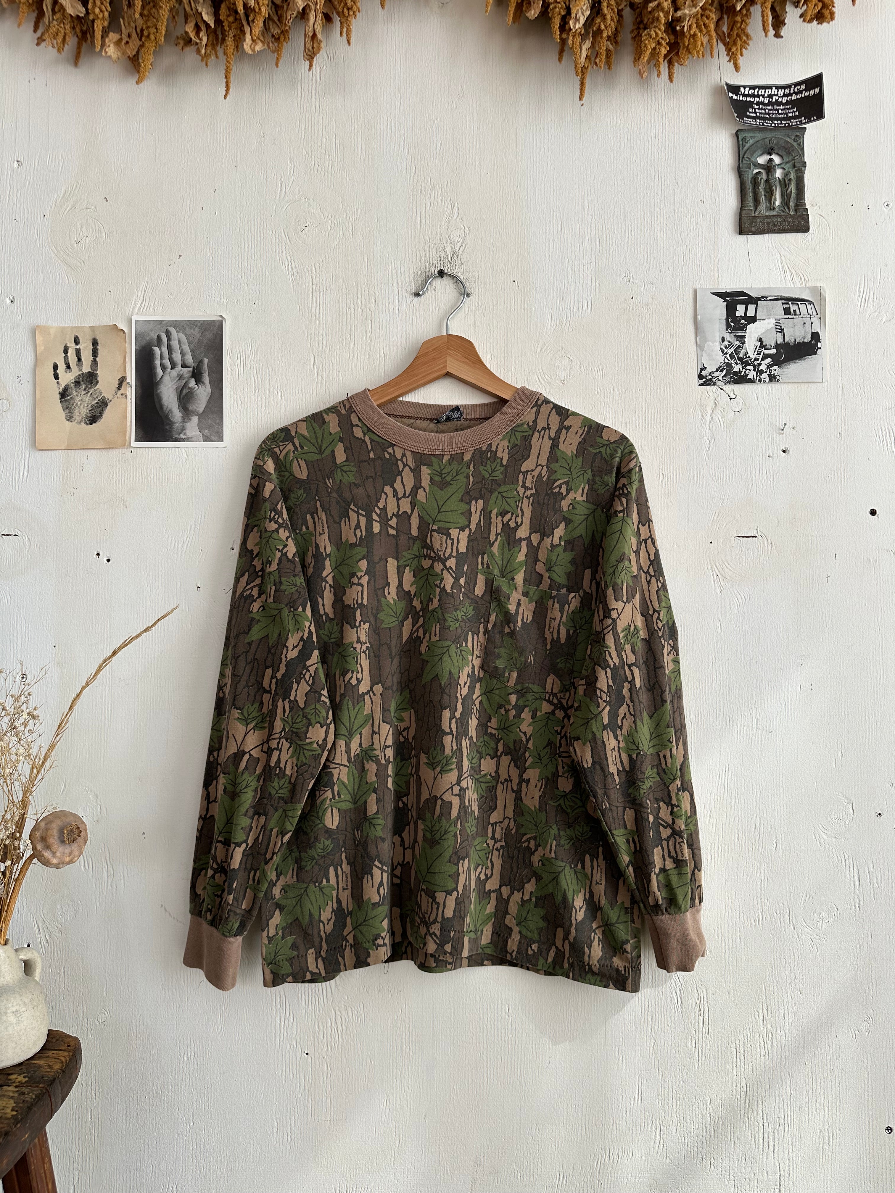 1990s Trebark Camo Long Sleeve (M)