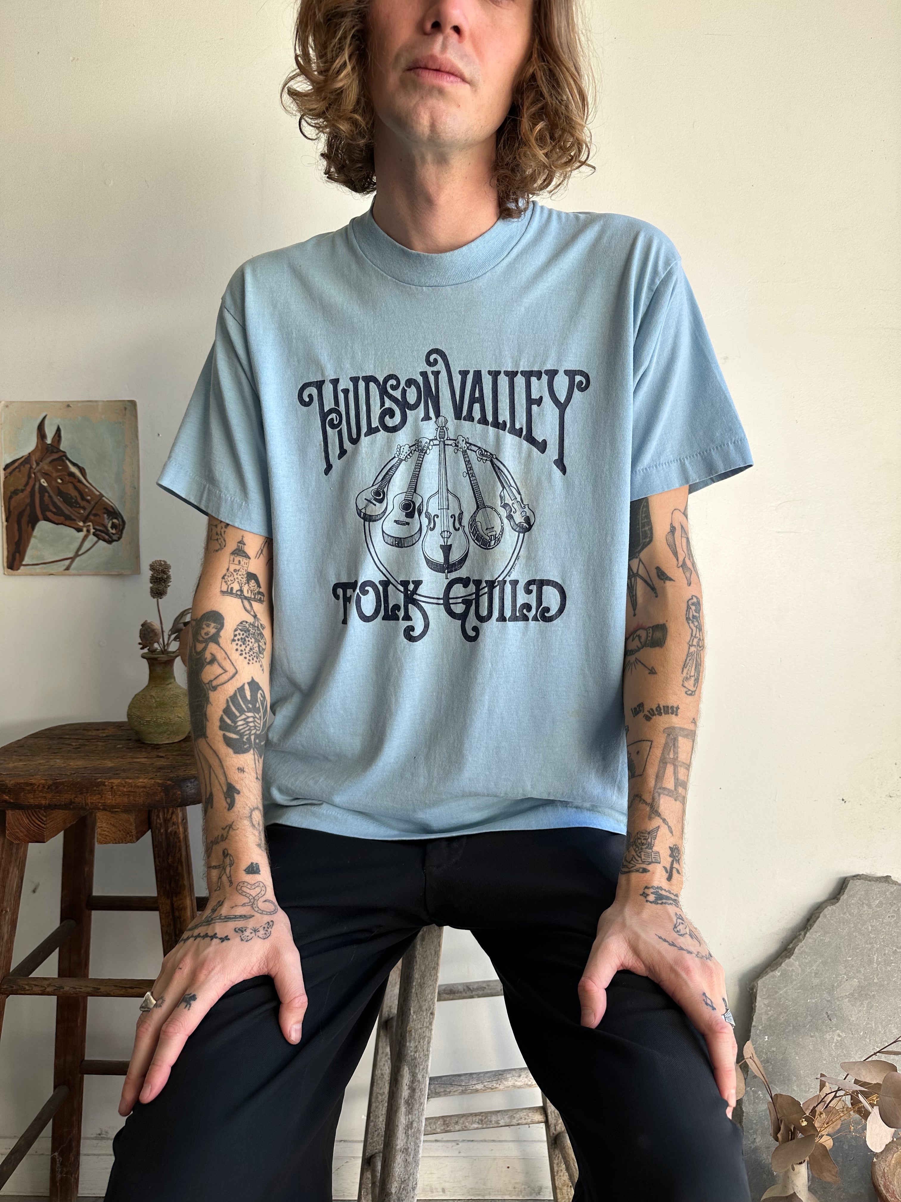 1980s Hudson Valley Folk Fest T-Shirt (XXL)