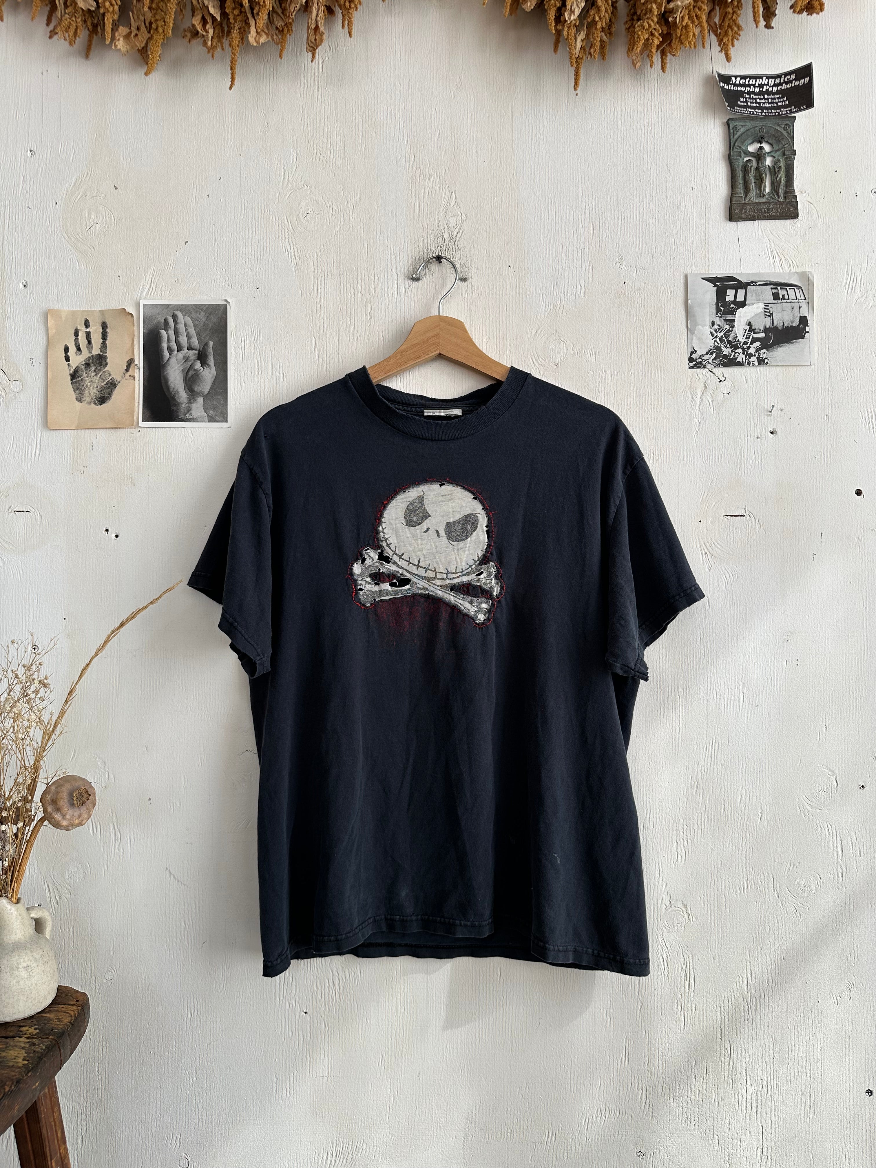 2000s Thrashed Nightmare Before Christmas Tee (Boxy M)