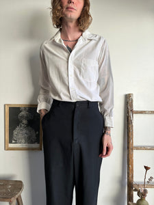 1960s Thin Tailored Button-Up (M/L)