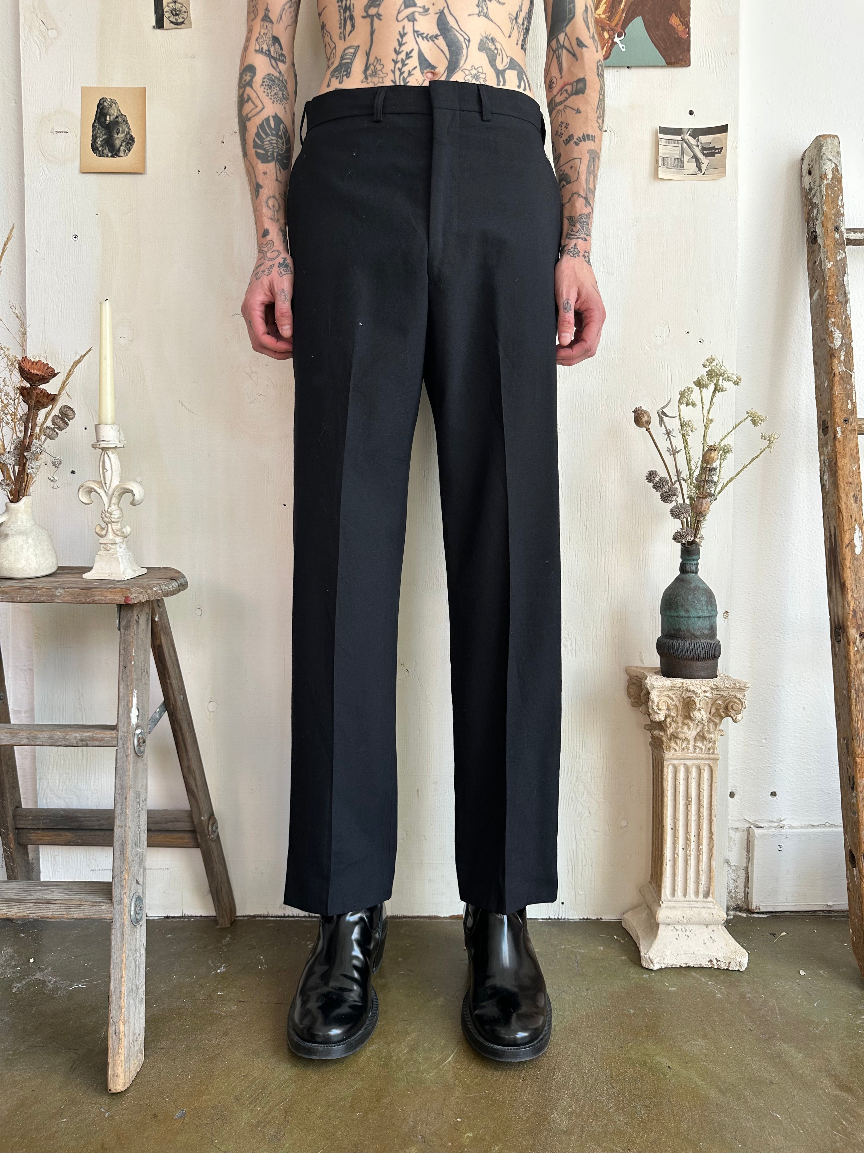 1980s Black Military Pant (30/30)