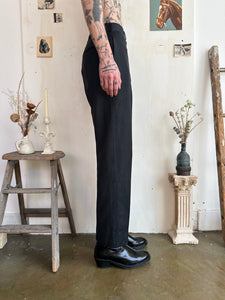 1950s Repaired Flat Front Trouser (30/30)