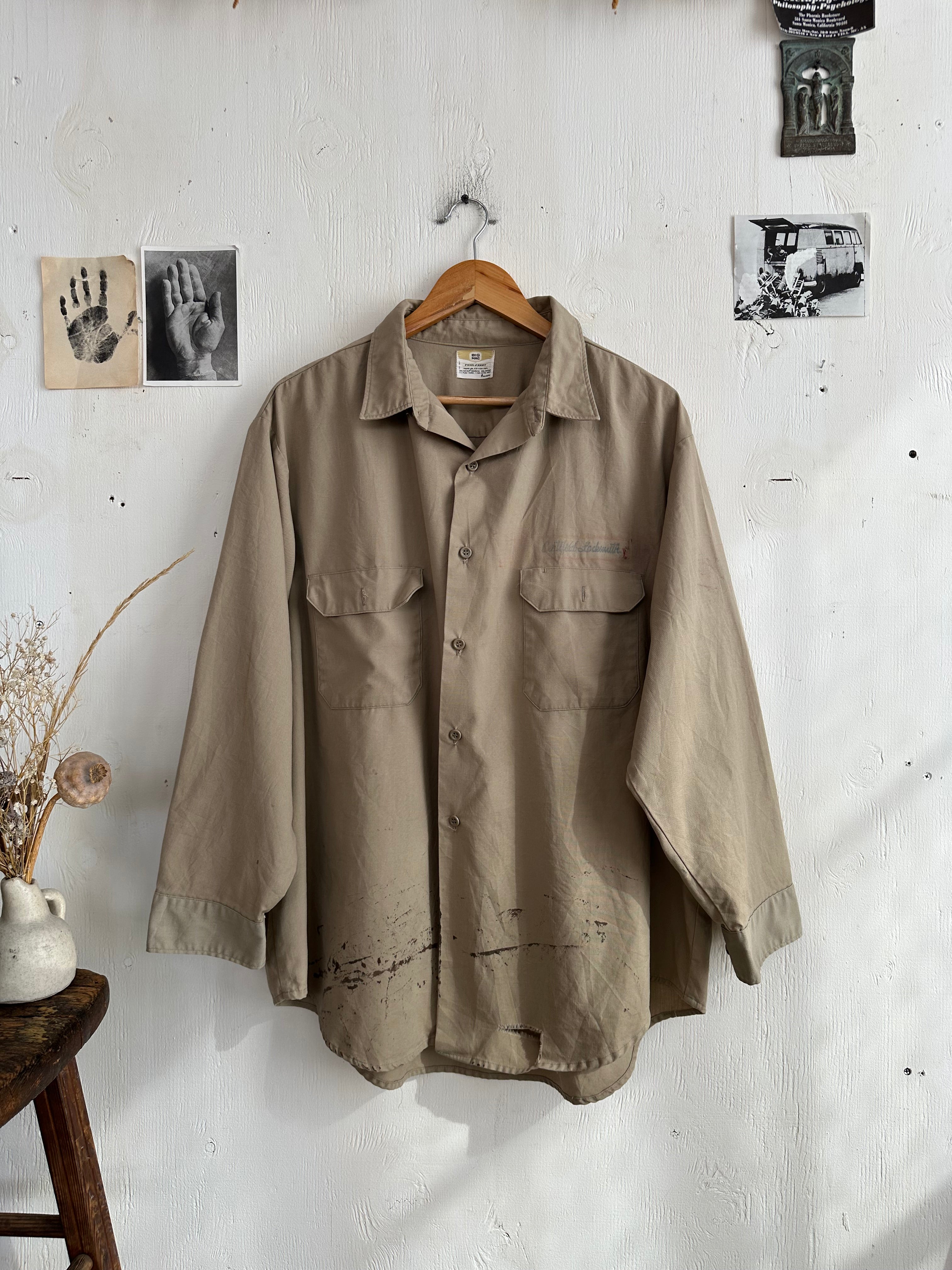1980s Oversized Big Mac Work Shirt (Boxy XXL)