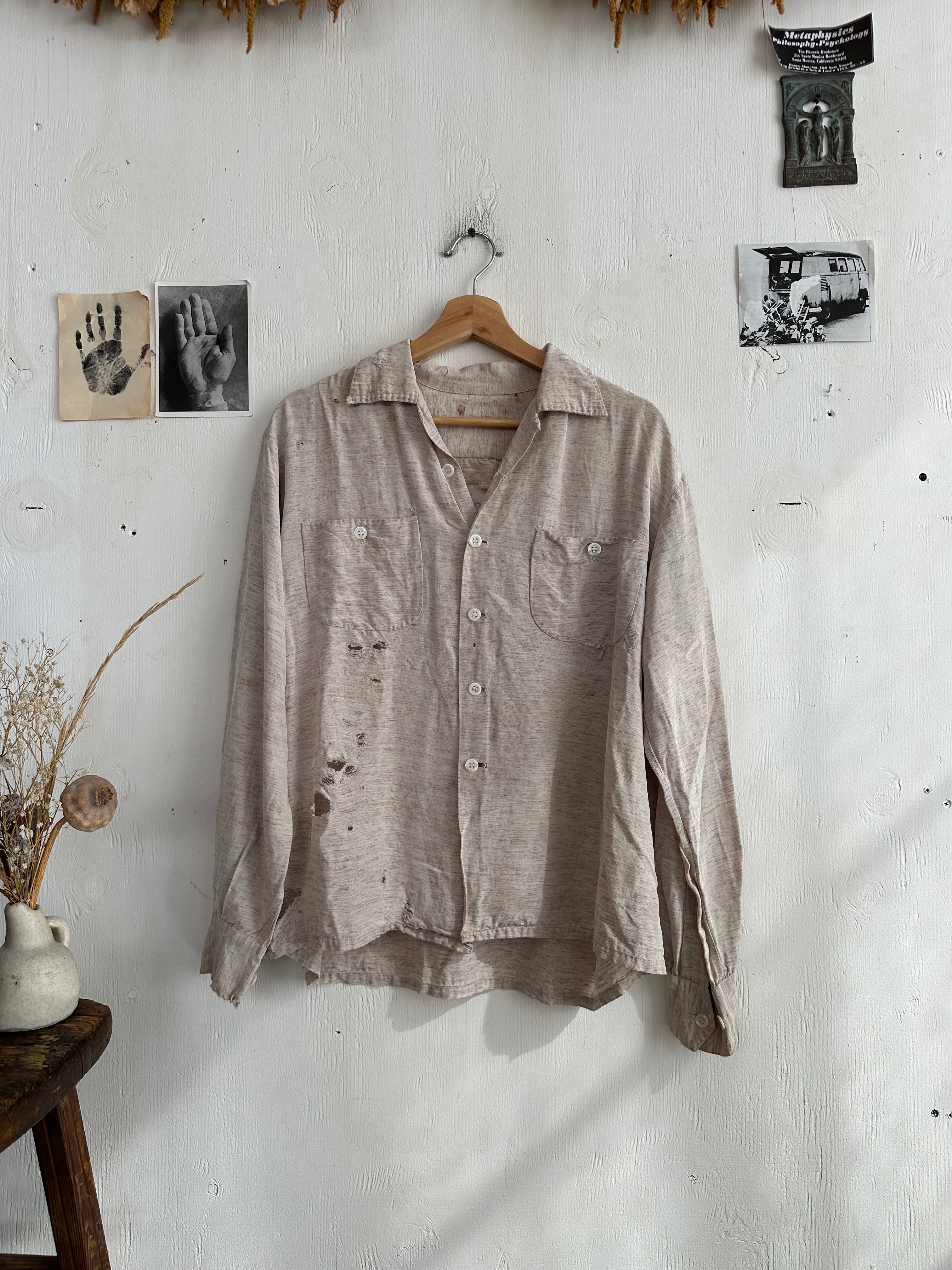 1950s Thrashed Button Up (Boxy M/L)