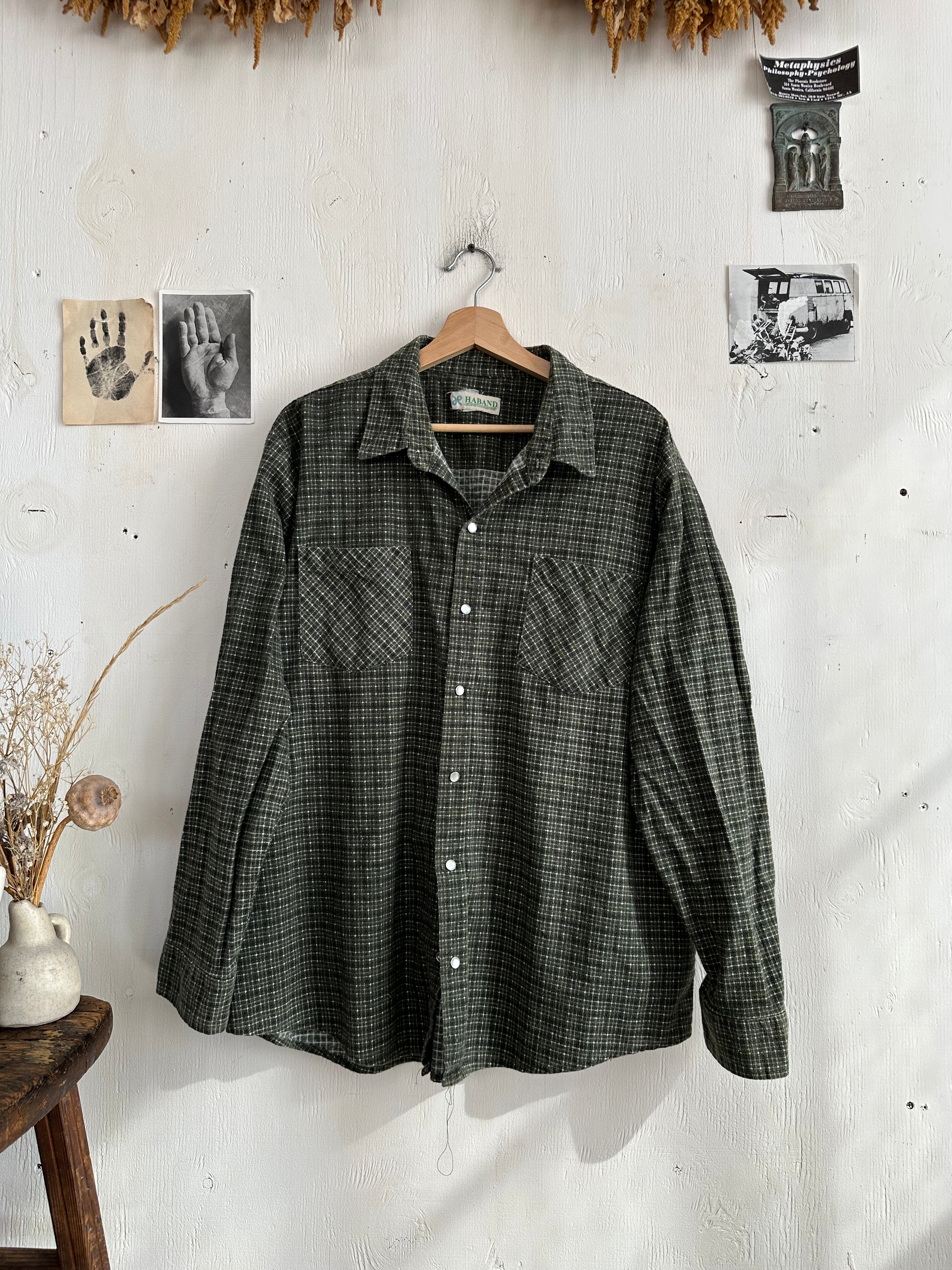 1980s Snap Button Over Shirt (Boxy XL)