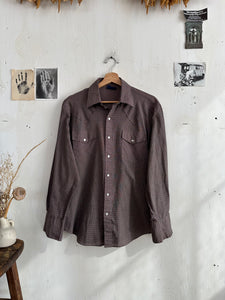 1980s Snap Button Shirt (L)
