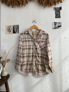 1980s Faded Flannel (Boxy L)