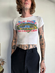 1960s Blue Hole T-Shirt (XS)