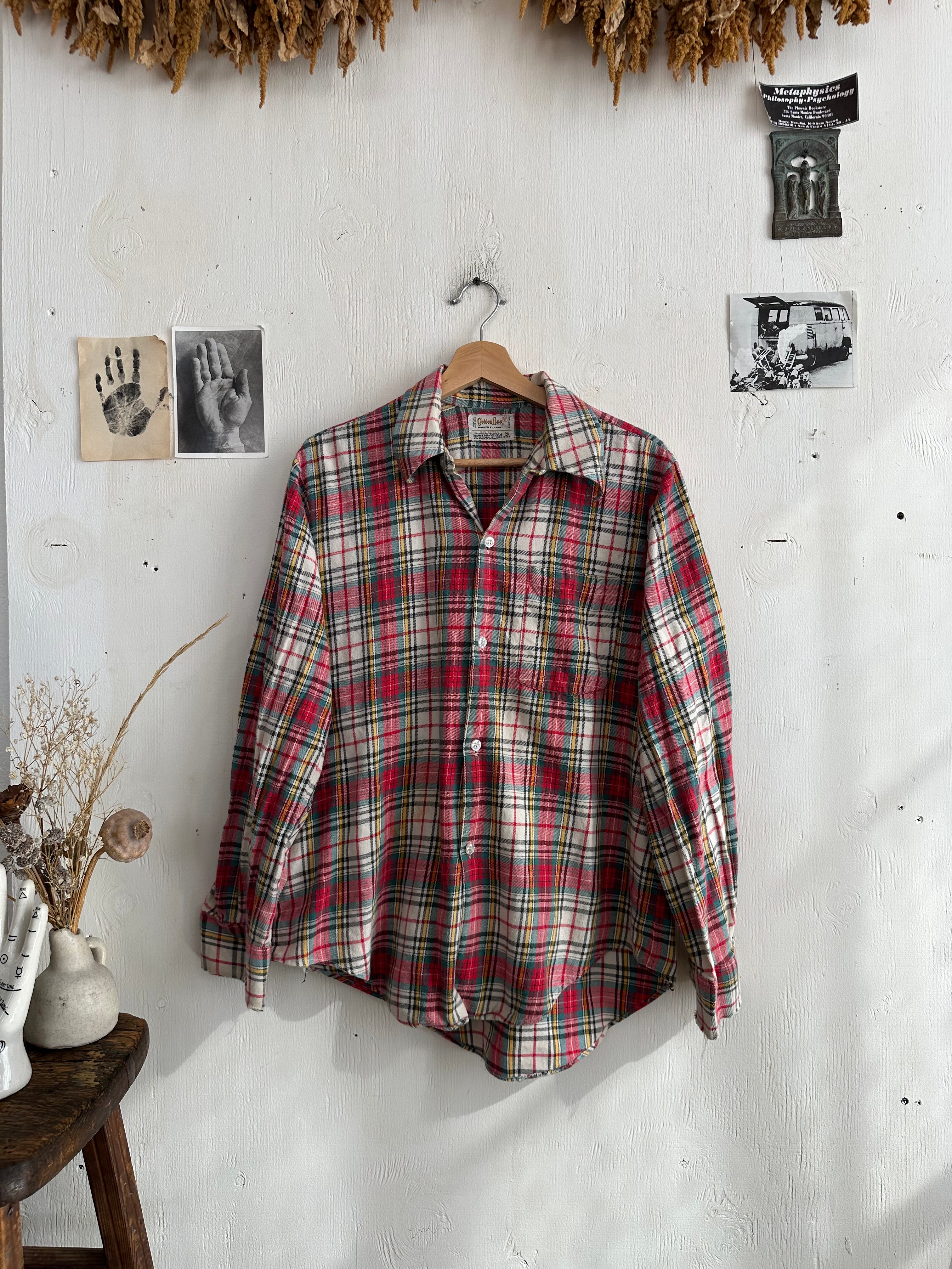 1970s Well Worn Flannel (L/XL)