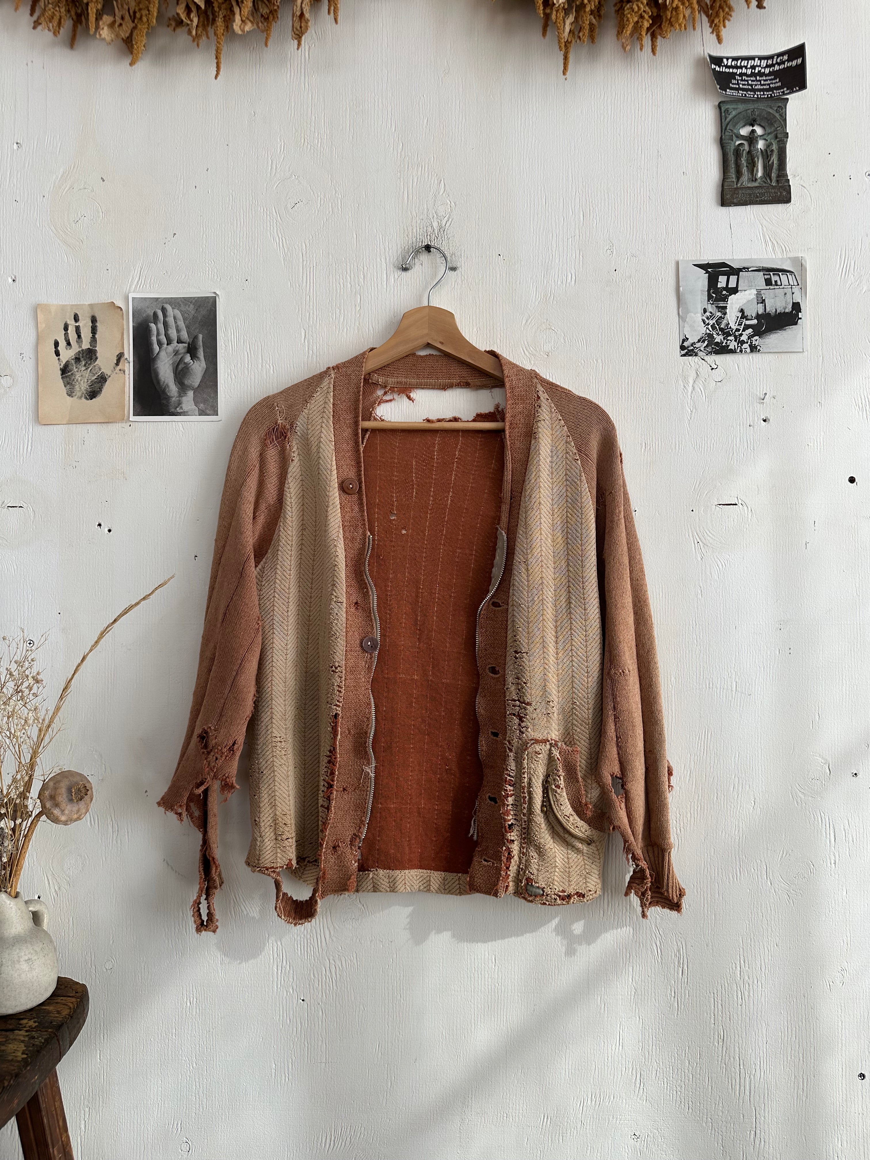 1930s Shredded Cardigan (S/M)