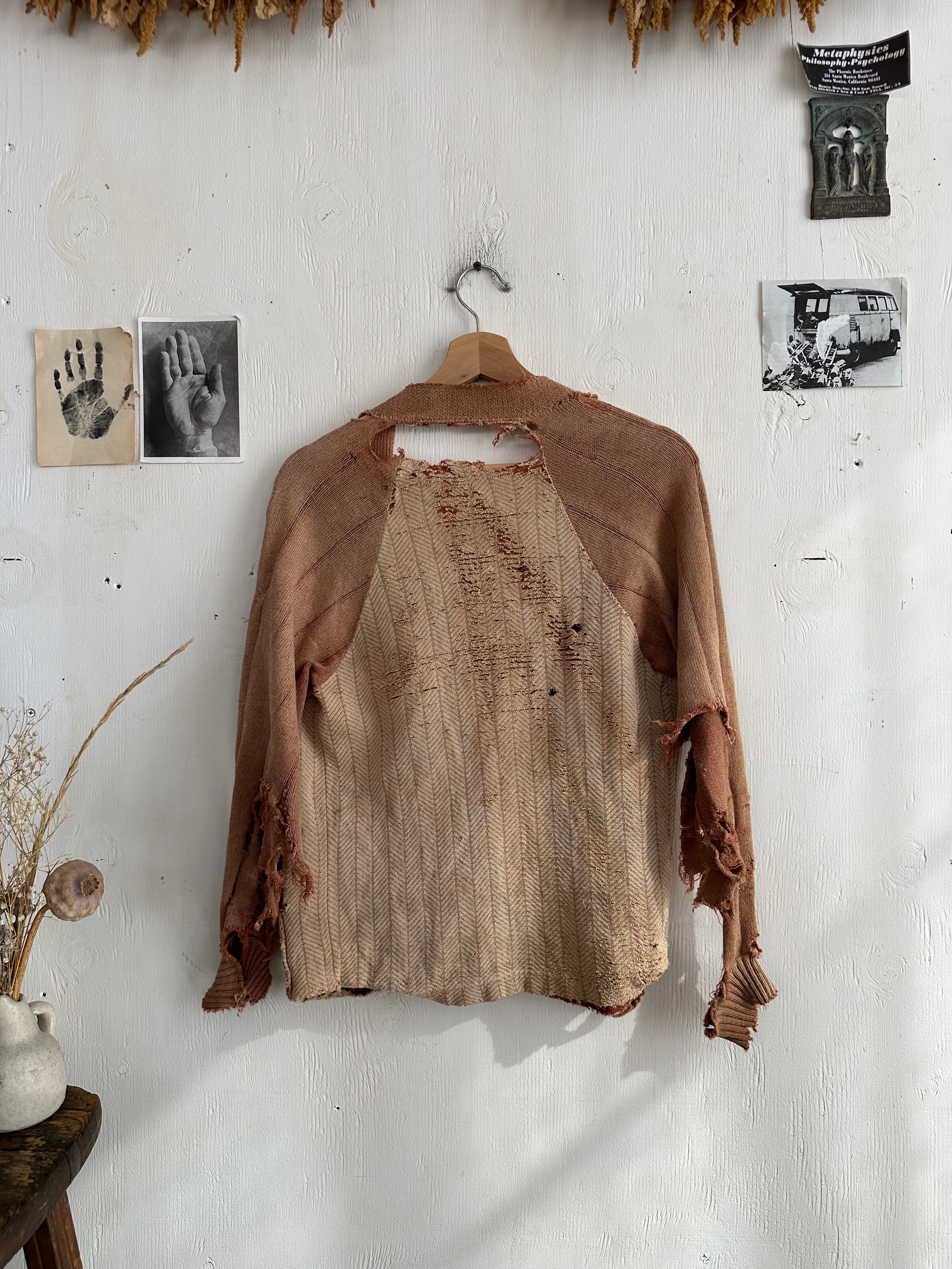 1930s Shredded Cardigan (S/M)