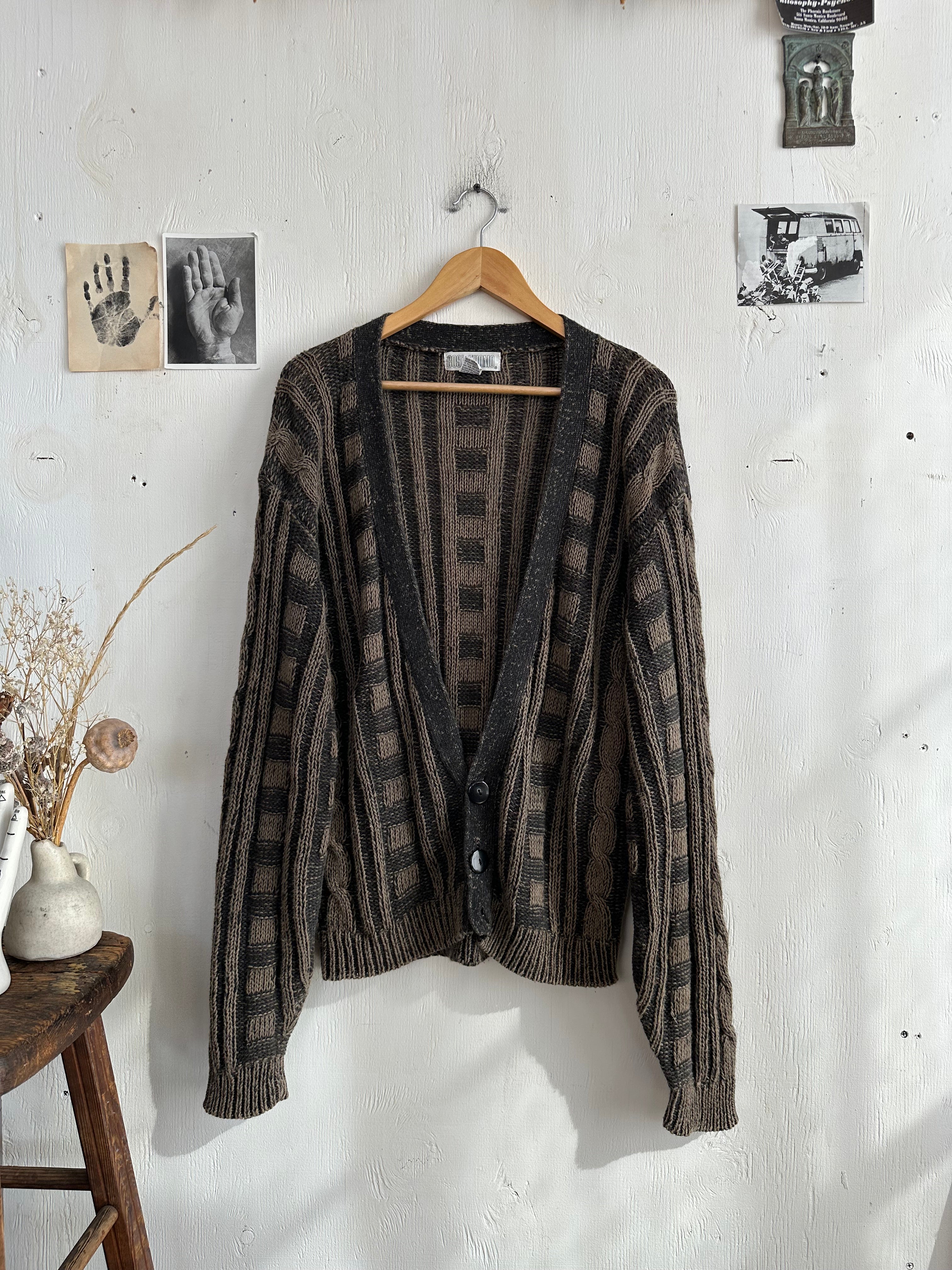1980s Knit Cardigan (Boxy L/XL)