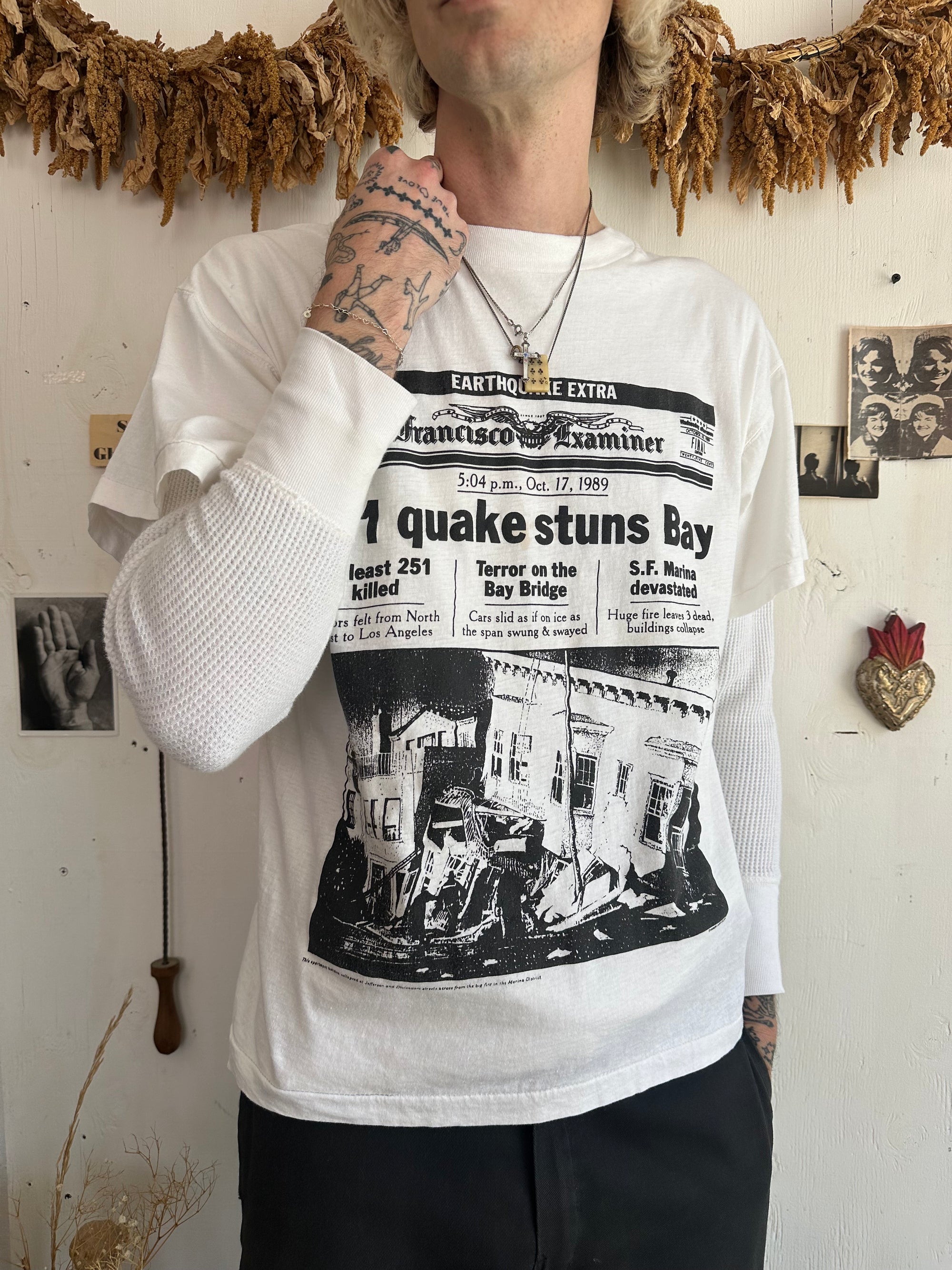 1989 San Fransisco Earthquake T-Shirt