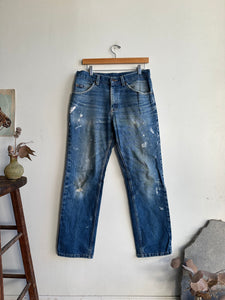 1980s Thrashed Lee Jeans (32 x 30)