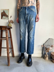 1980s Thrashed Lee Jeans (32 x 30)