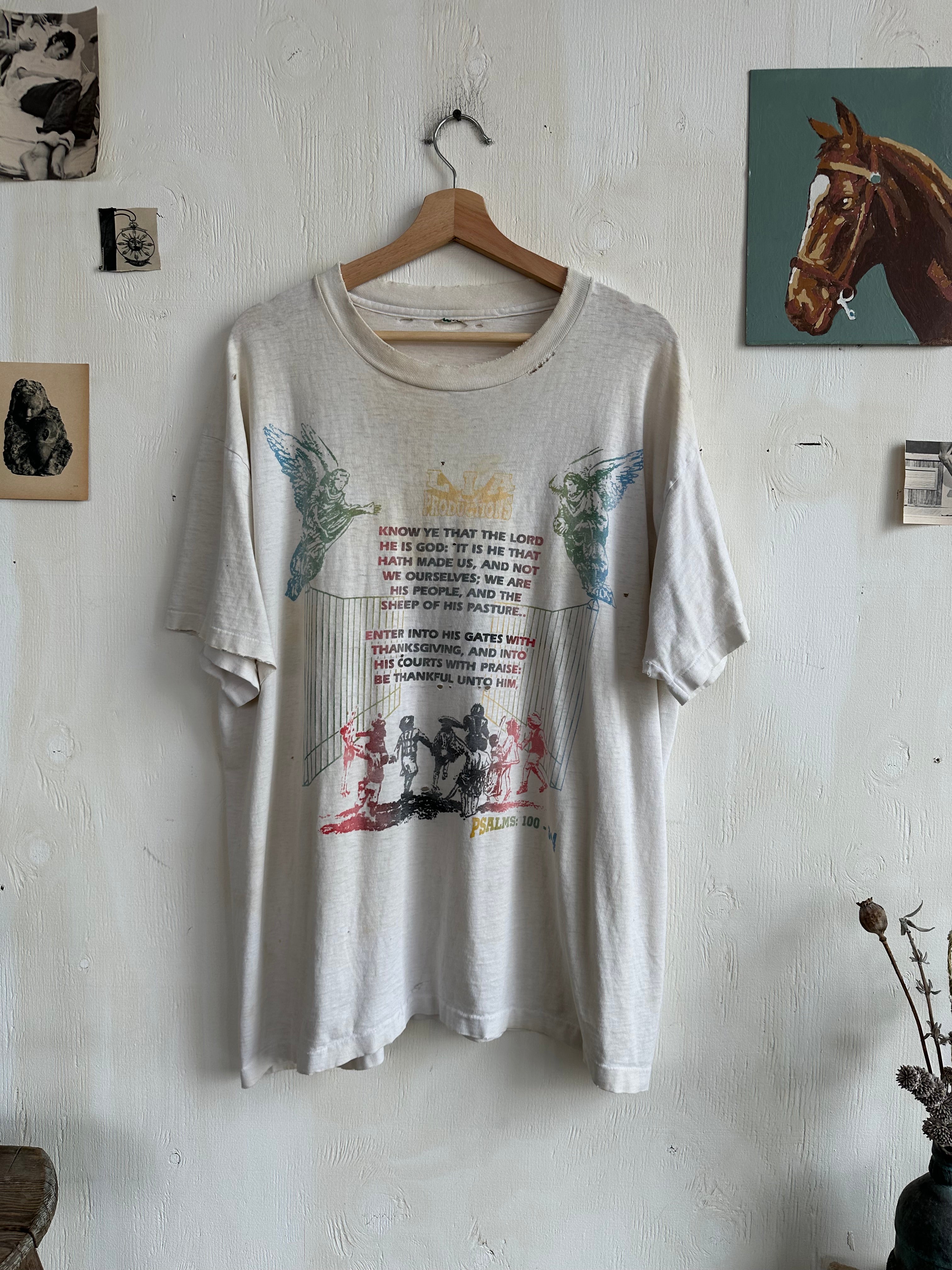 1980s Well-Worn Bible Tee (Boxy XL)