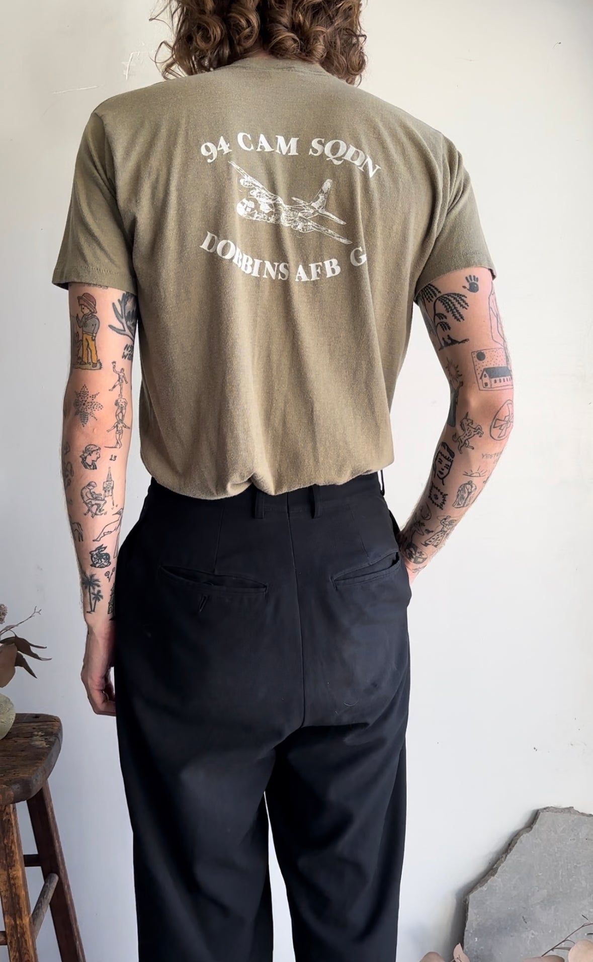 1980s Airforce T-Shirt (L)