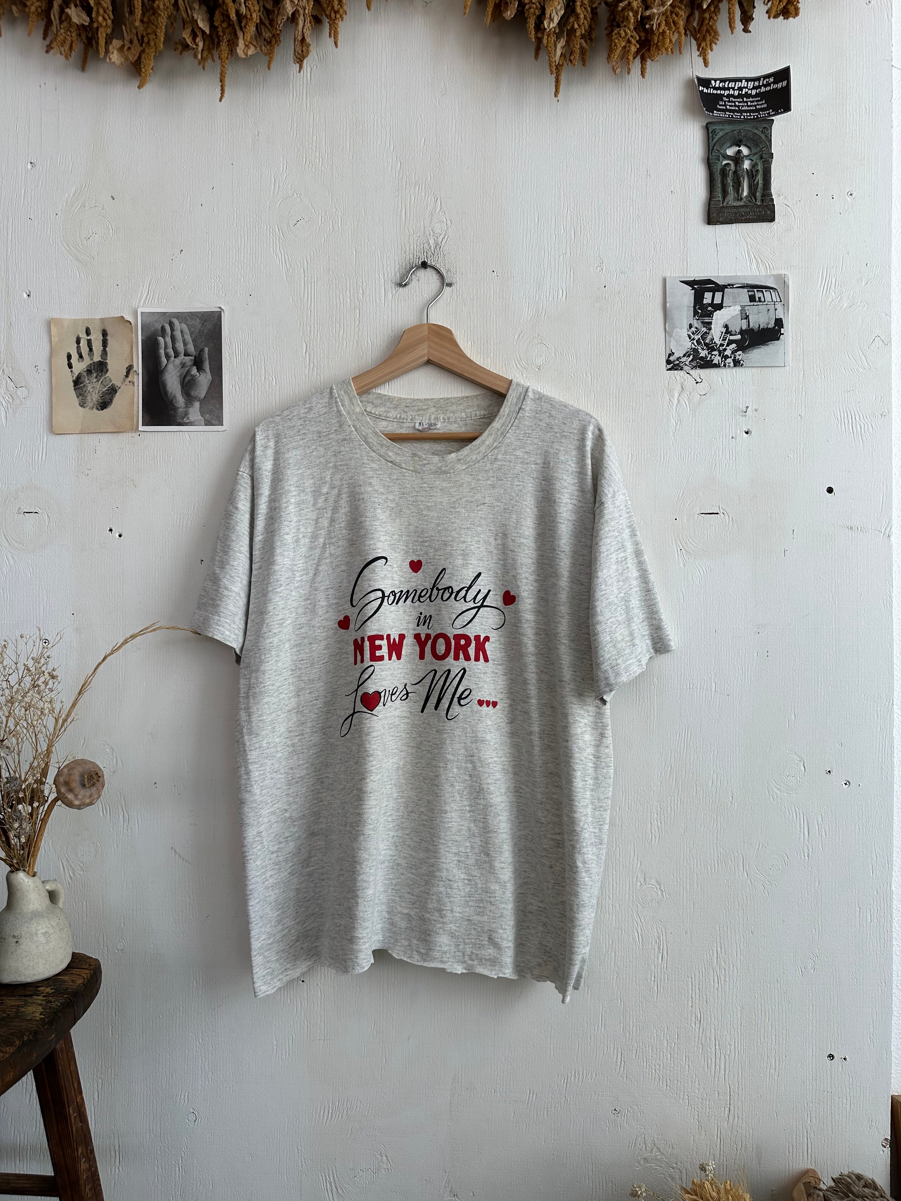 1990s Somebody in New York Loves Me Tee (Boxy XL)