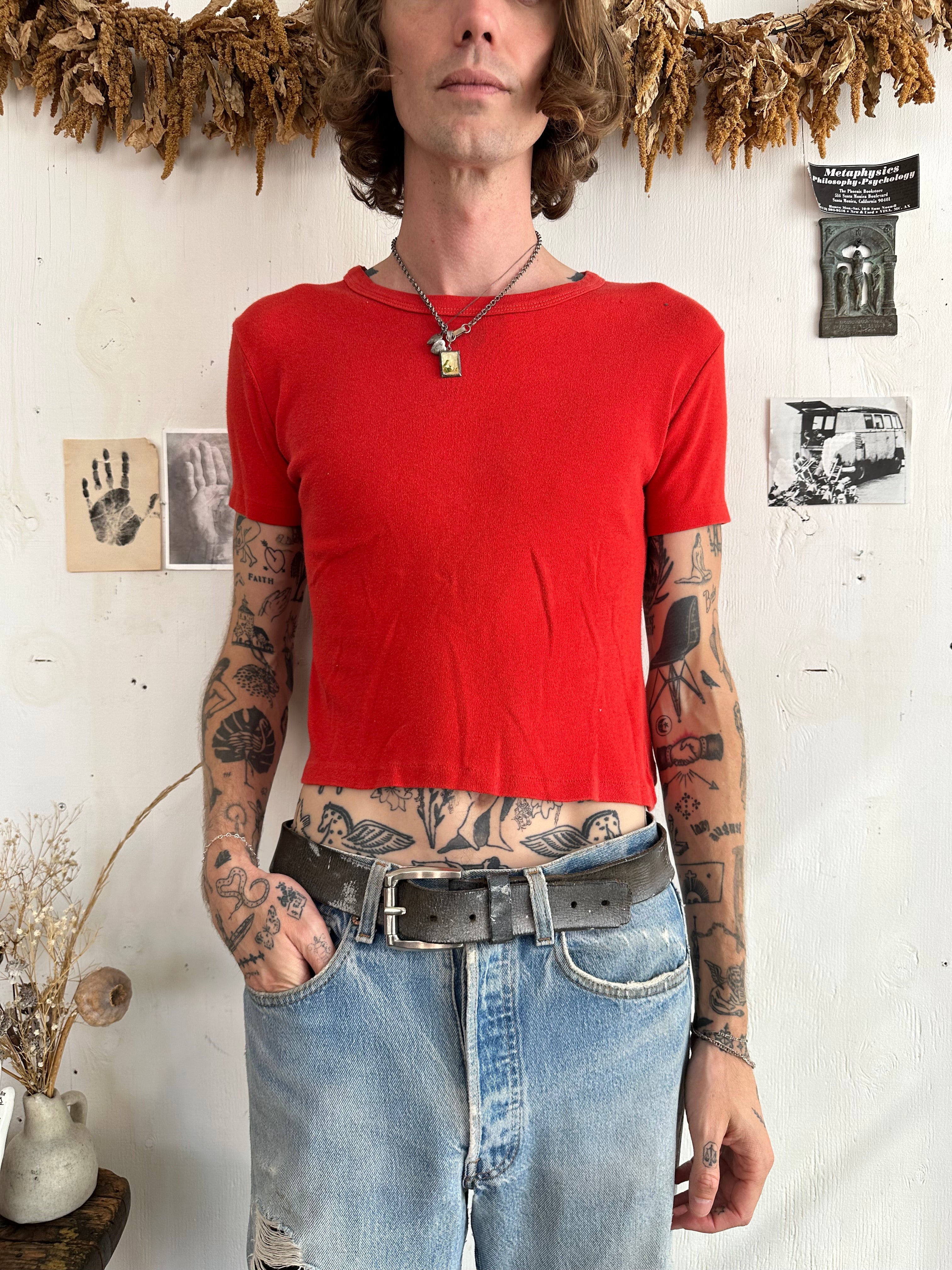 1970s Cropped T-Shirt (Boxy S)