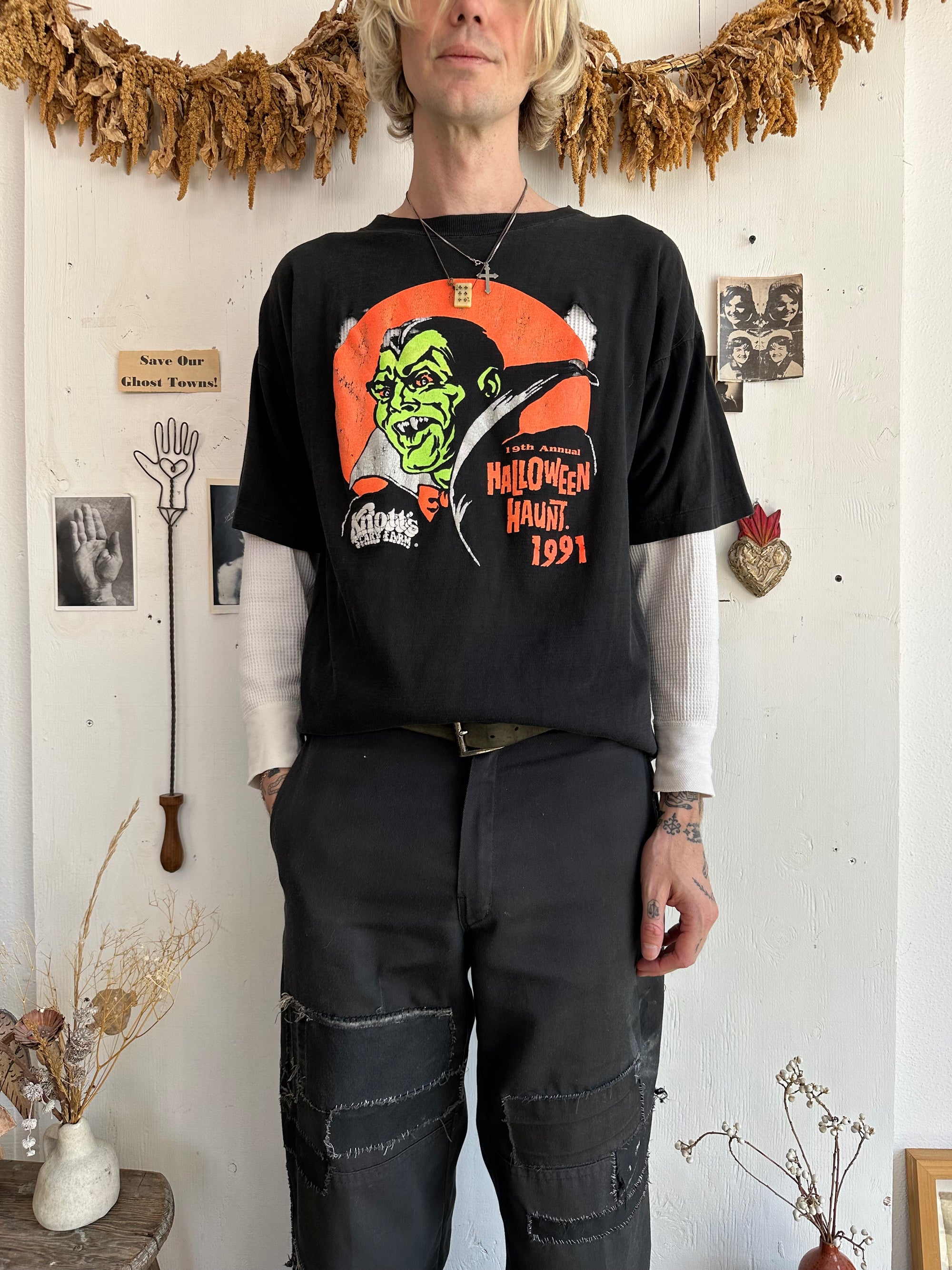 1991 Halloween Knott’s Scary T-Shirt