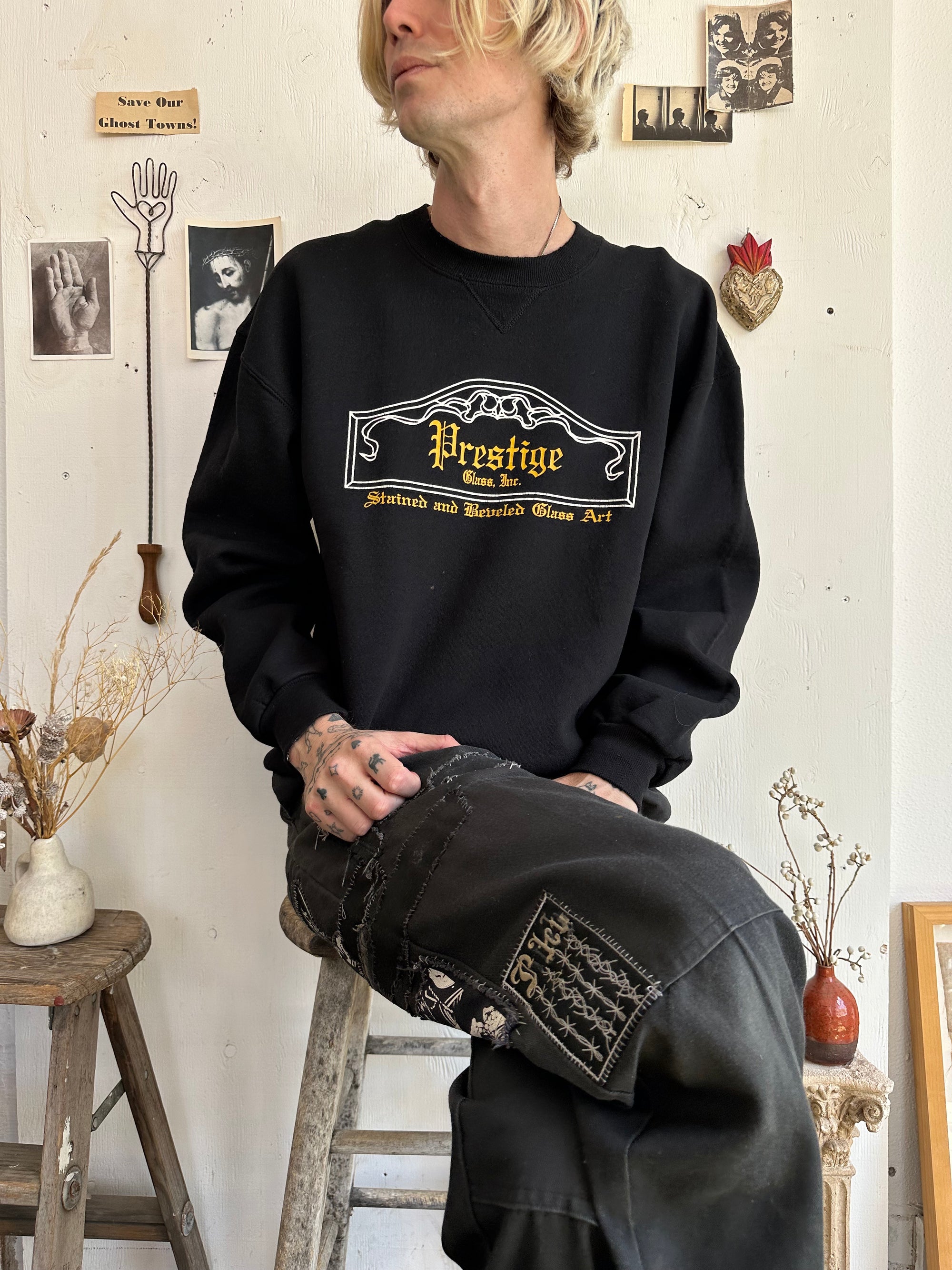 1990s Prestige Stained Glass Sweatshirt