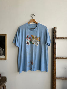 1980s Paint Stained Las Vegas T-Shirt (L)