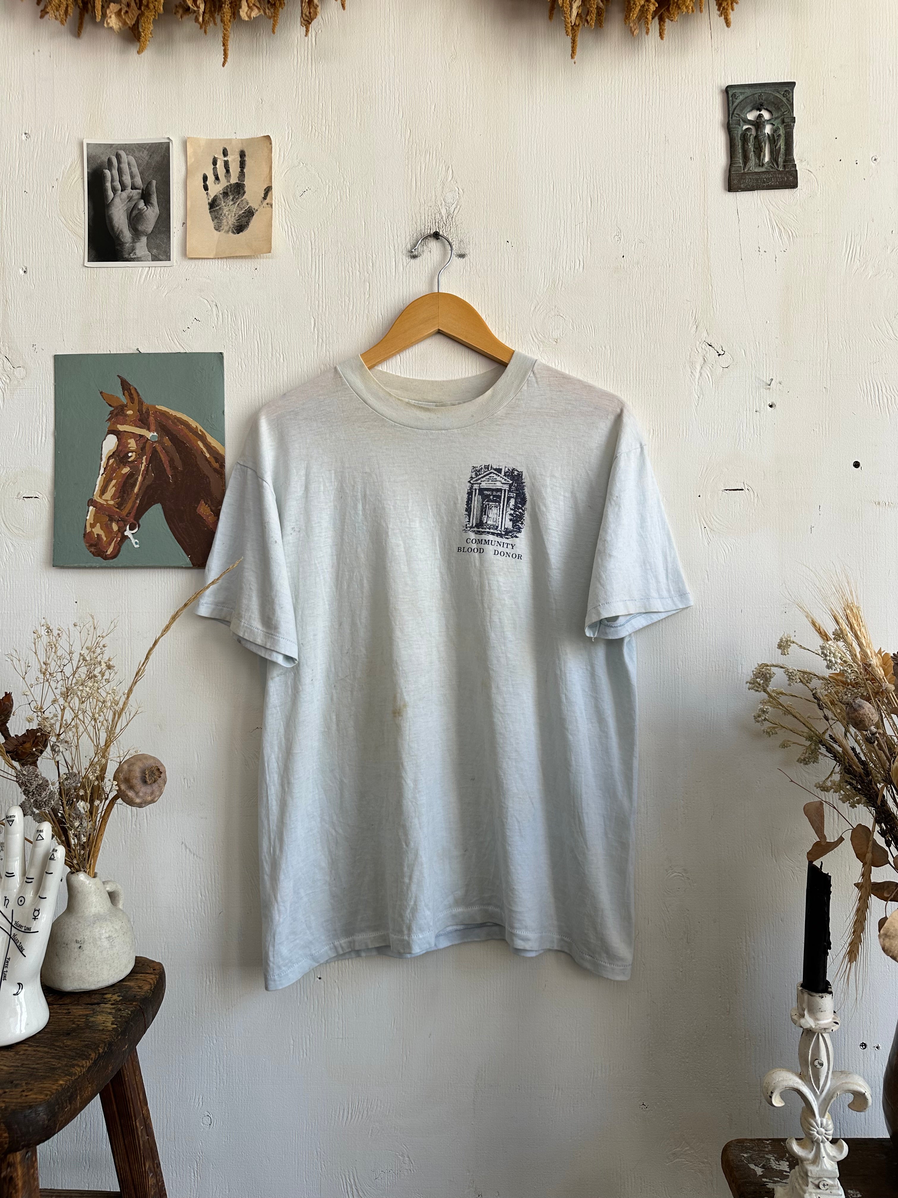 1980s Blood Donor T-Shirt (L)
