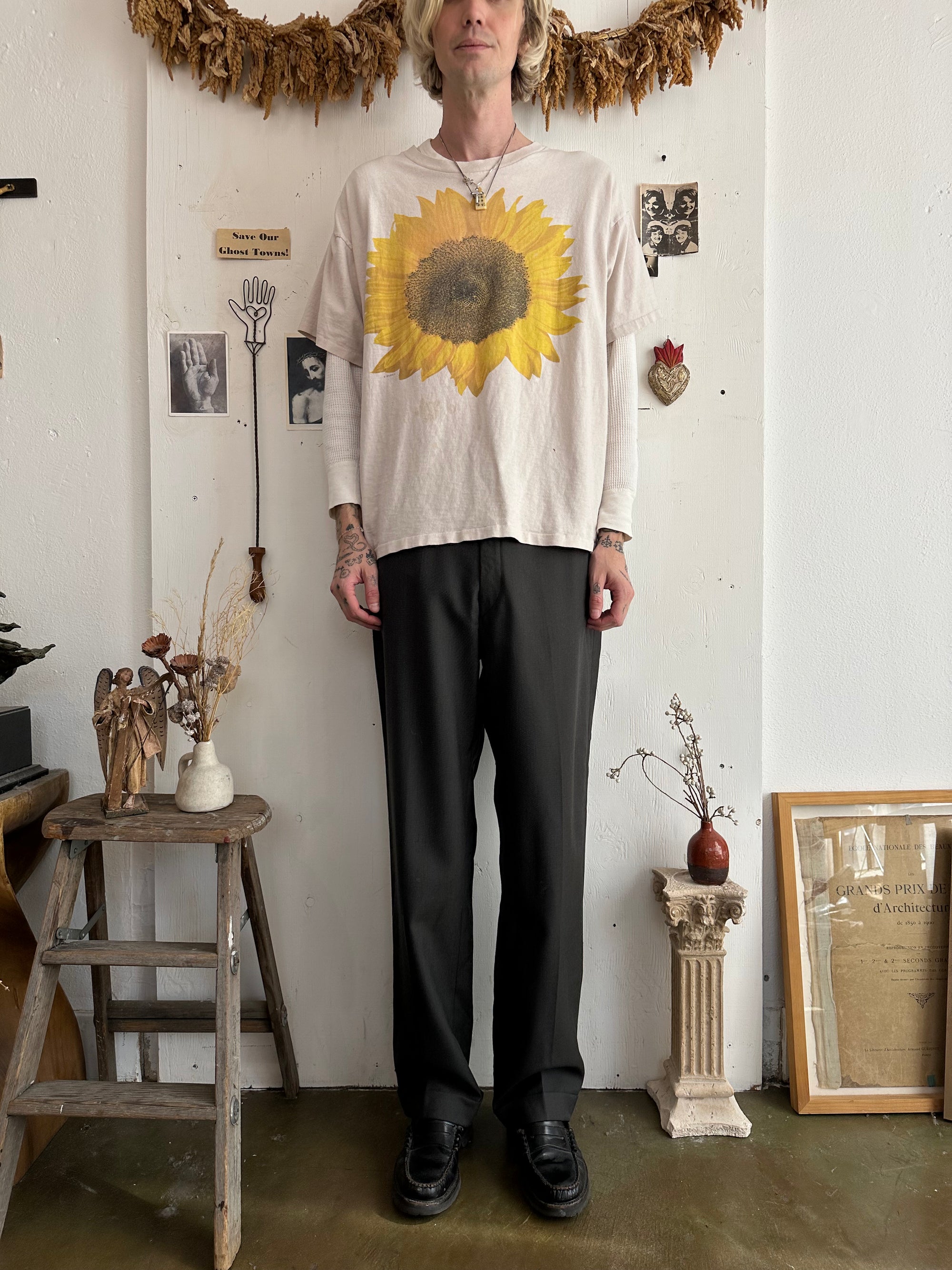 1990s Well Worn Sunflower Tee