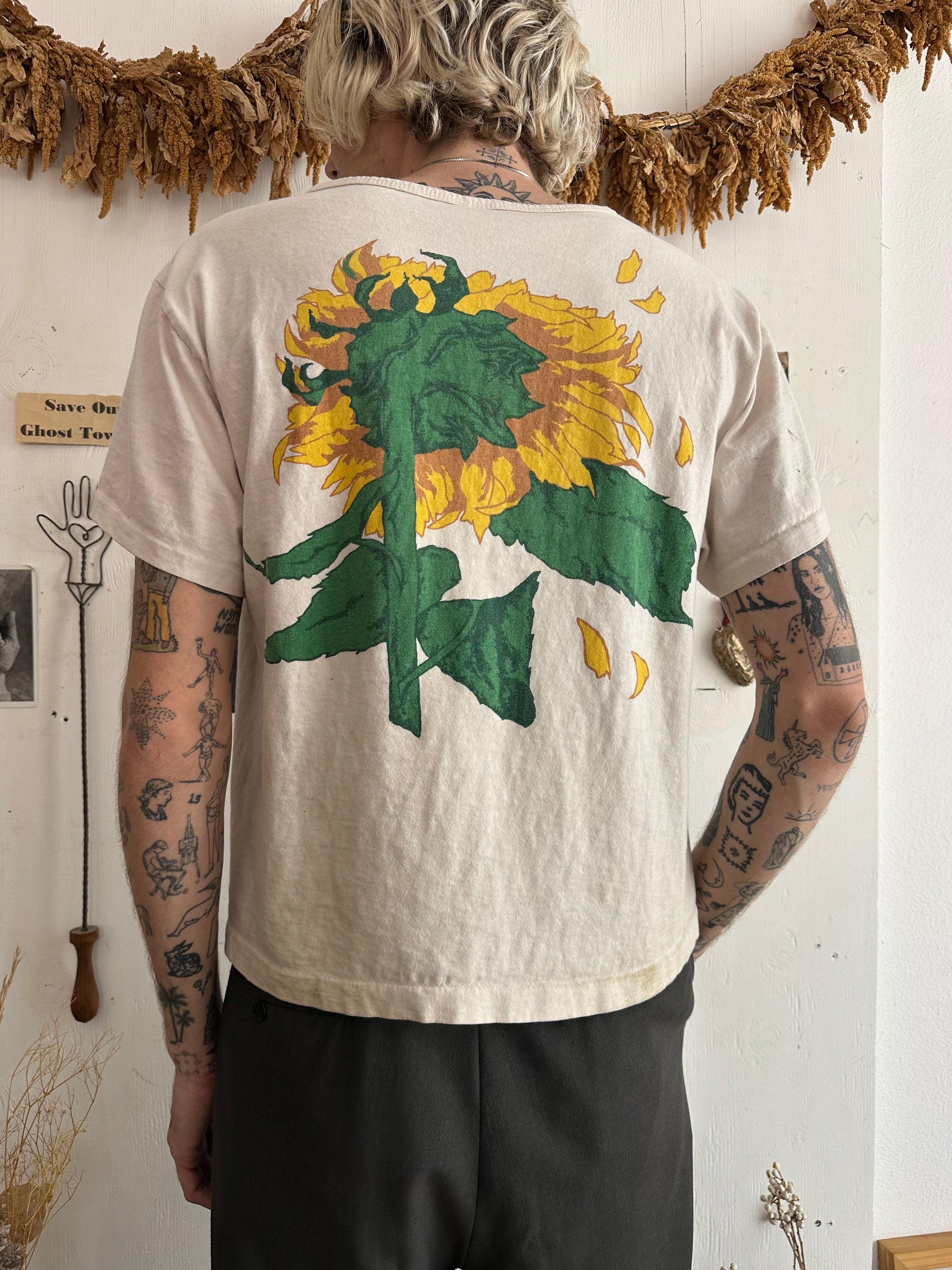 1990s Thrashed Sunflower Tee