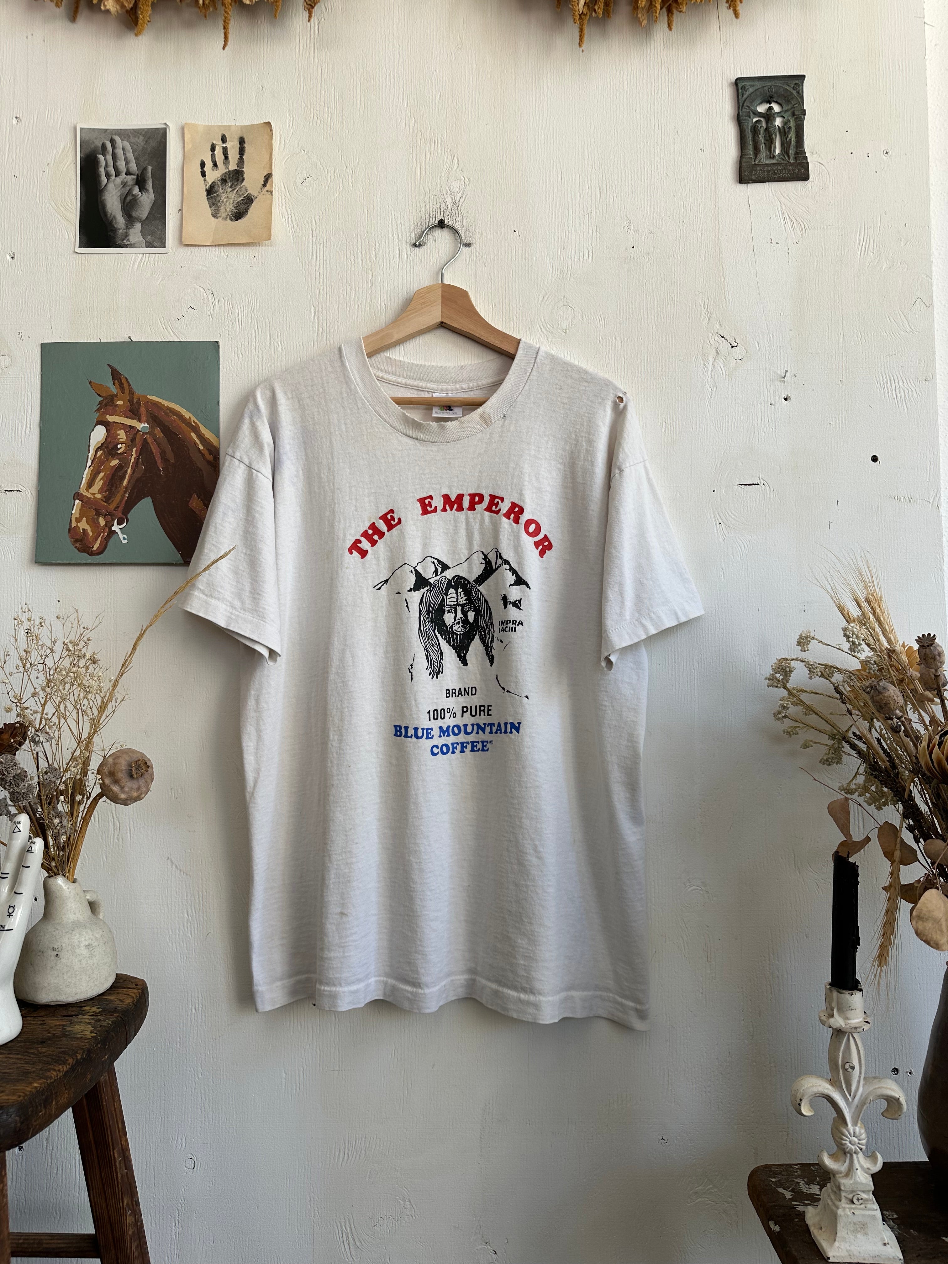 1990s Blue Mountain Coffee T-Shirt (XL)