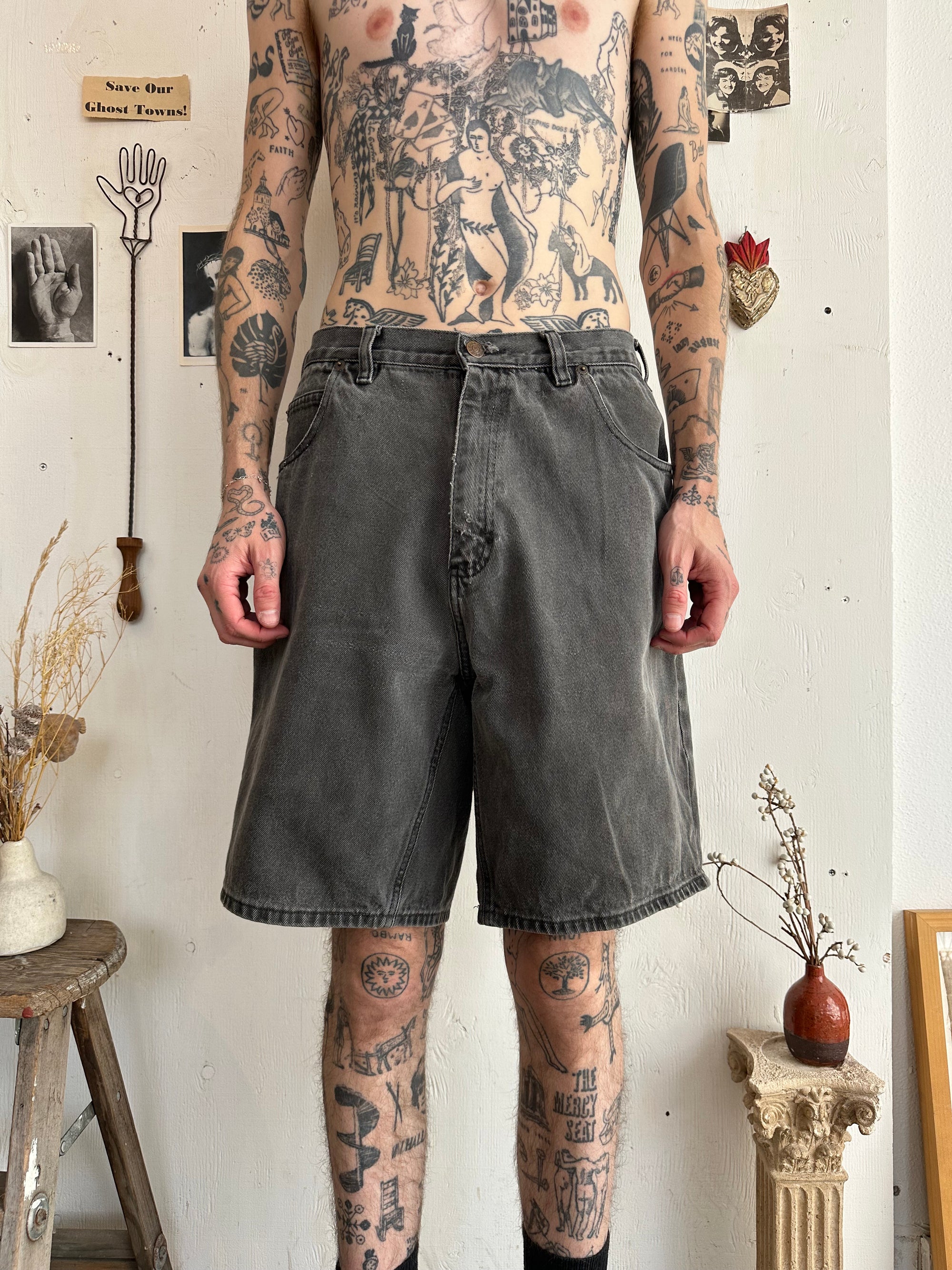 1990s Denim Shorts